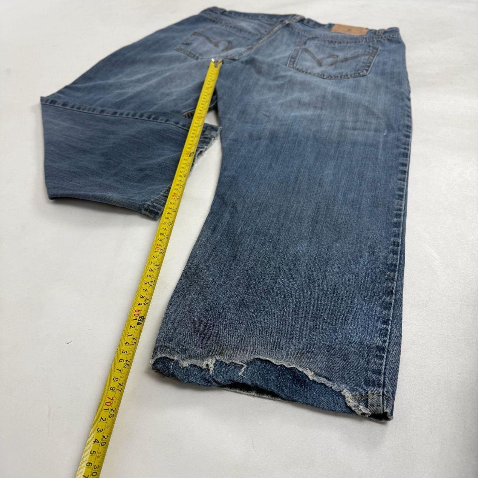 JNCO × Rocawear × Vintage Vintage y2k rocawear archive baggy wide leg stonewash jeans Size US 38 / EU 54 - 3 Thumbnail