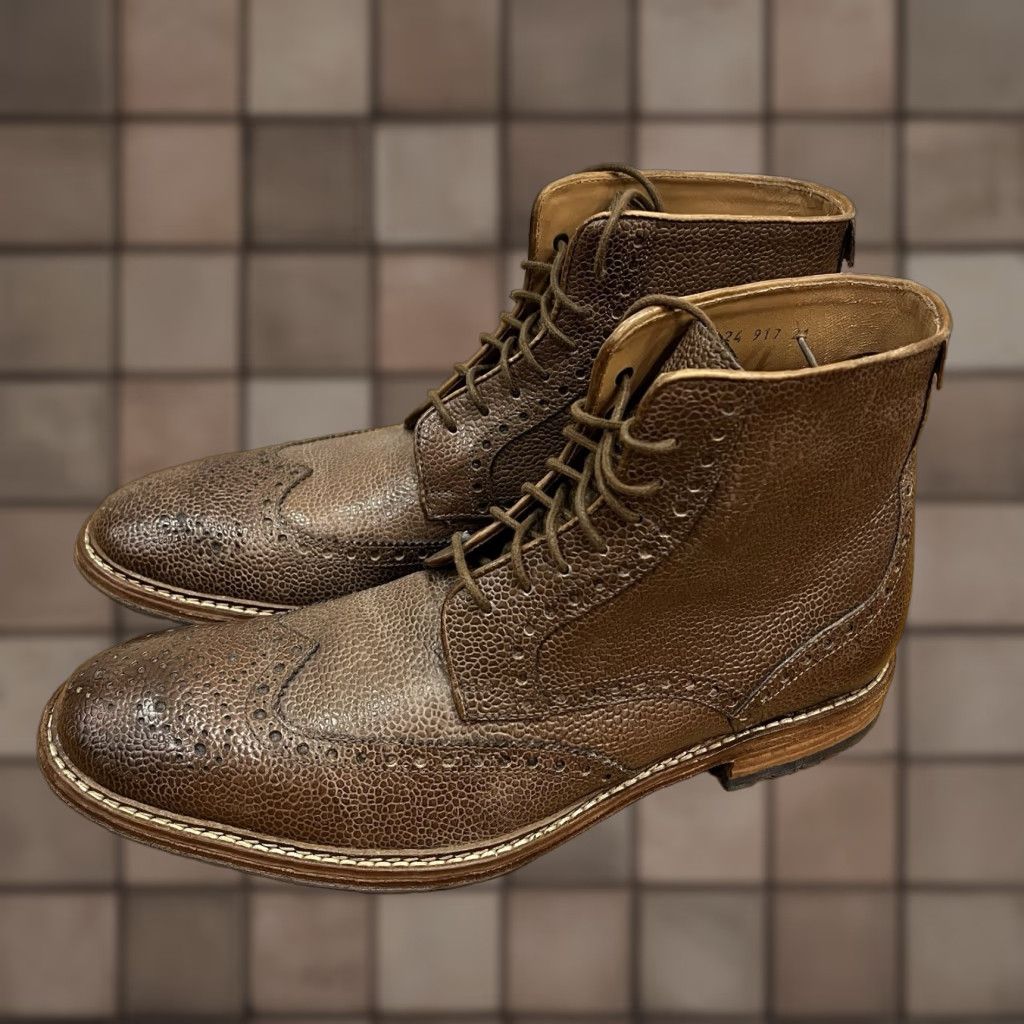 LLOYD Lloyd Wingtip Boots Brown Size 8.5 Men Shoe Size US 8.5 / EU 41-42 - 1 Thumbnail