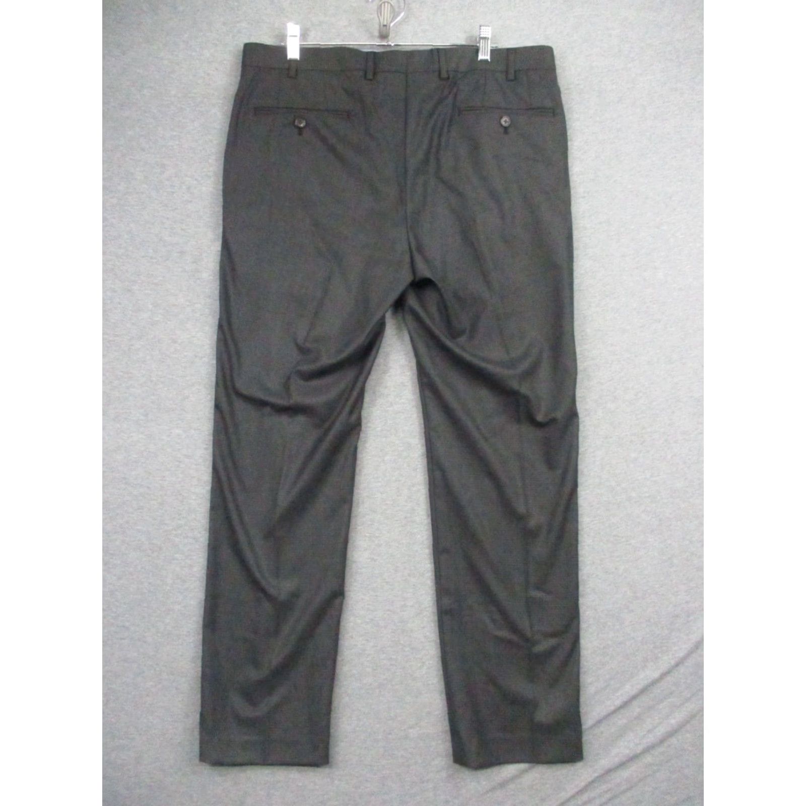 Ralph Lauren Lauren Ralph Lauren Dress Pants Men 36x30 Gray Plaid Stretch EUC Dress Pants Size US 36 / EU 52 - 3 Thumbnail