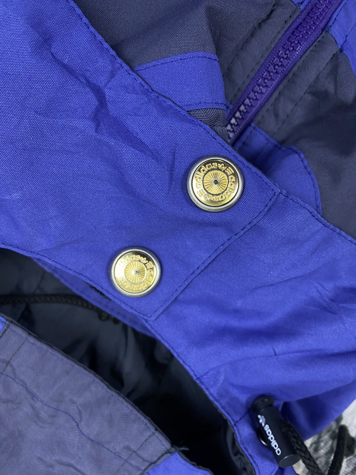 Adidas 🔥RARE Vintage Adidas Three Stripes Pullover Anorak Jacket Size US L / EU 52-54 / 3 - 13 Thumbnail
