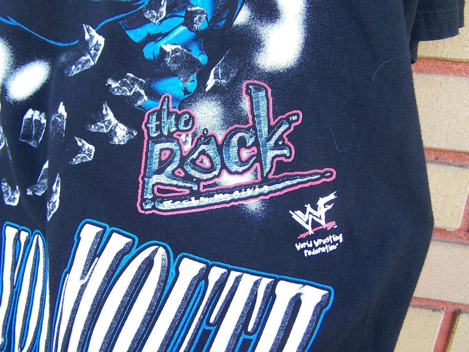 Vintage × WWF Vintage The Rock 1999 wwf tee Size US XL / EU 56 / 4 - 8 Thumbnail