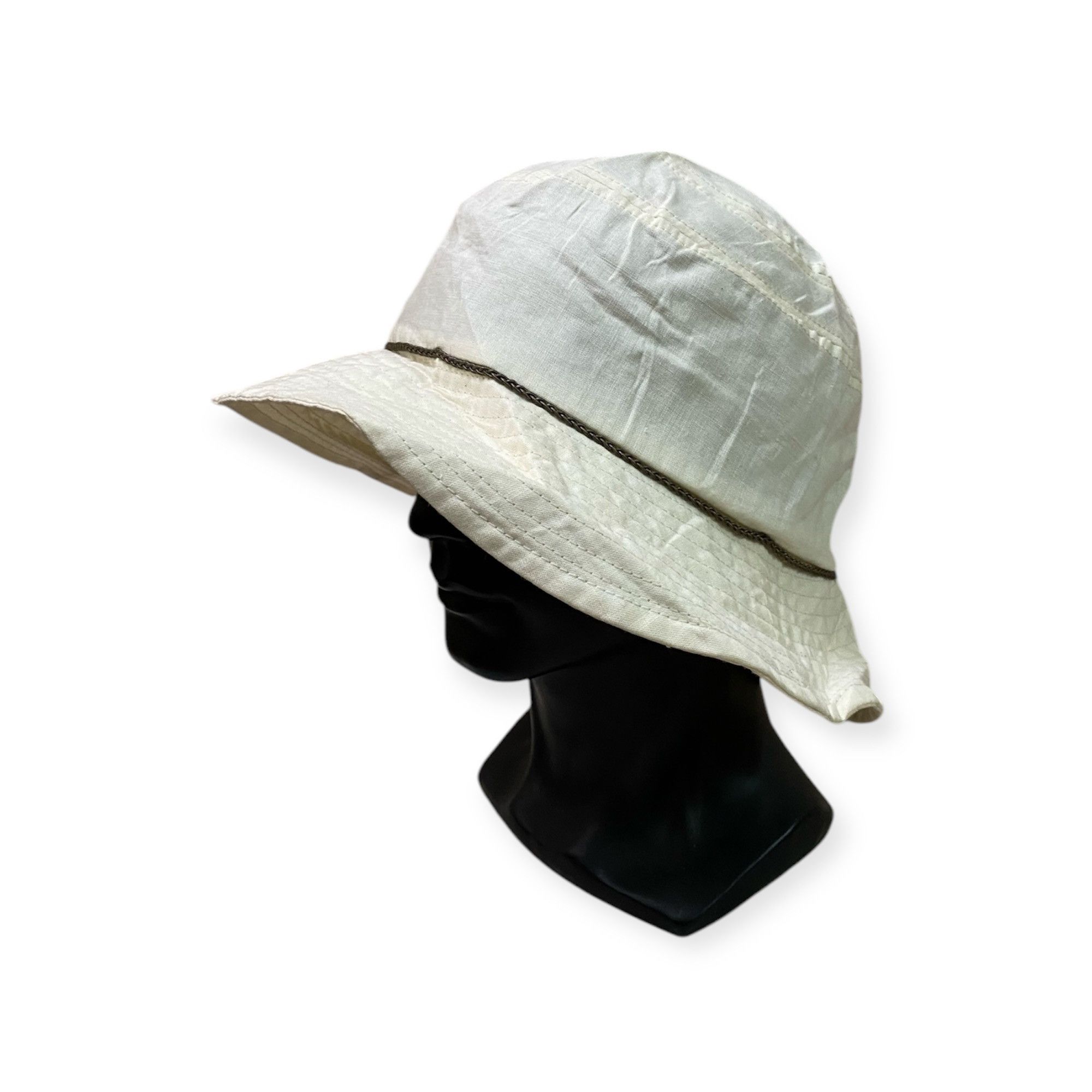 Pierre Cardin × Vintage Vintage Pierre Cardin Plain Bucket Hat Size ONE SIZE - 1 Thumbnail