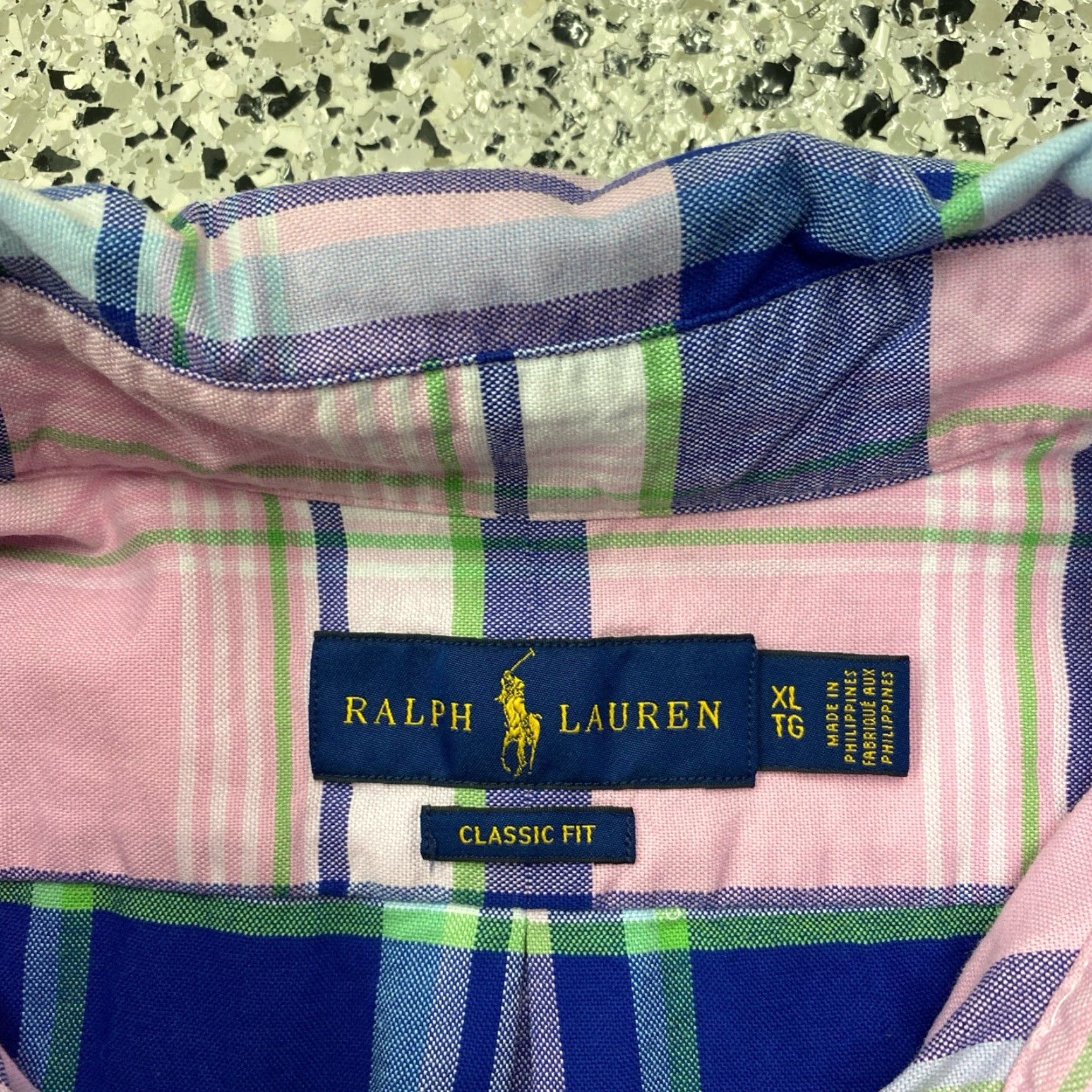 Ralph Lauren Ralph Lauren Button-Up Shirt XL Men Plaid Blue Pink Green Classic Fit Casual Workwear Size US XL / EU 56 / 4 - 2 Thumbnail