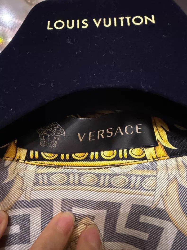 Versace Versace Baroque print pajama style shirt dress Size S / US 4 / IT 40 - 3 Thumbnail