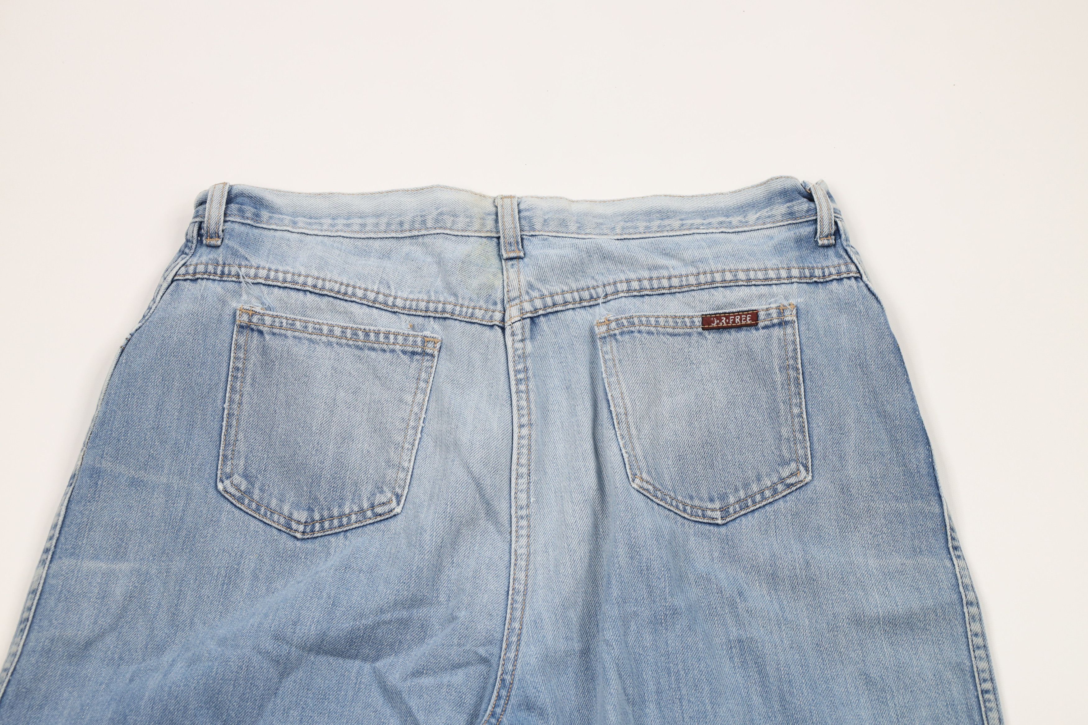 Vintage Vintage 90s Streetwear Pleated Baggy Loose Fit Denim Jeans Size US 34 / EU 50 - 11 Thumbnail