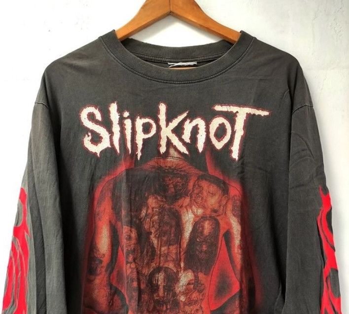 Slipknot Vintage SLIPKNOT Long Sleeve T-shirt Size US L / EU 52-54 / 3 - 5 Thumbnail