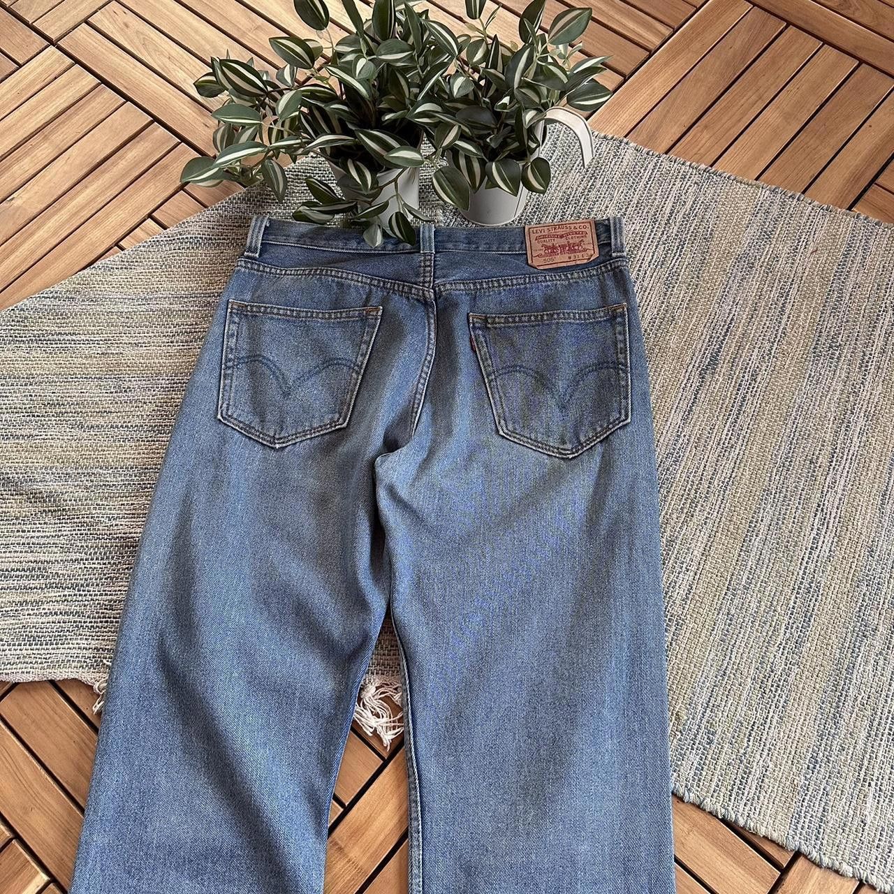 Levi's Vintage Y2K Levis Denim Pants Trousers Size US 33 - 2 Thumbnail