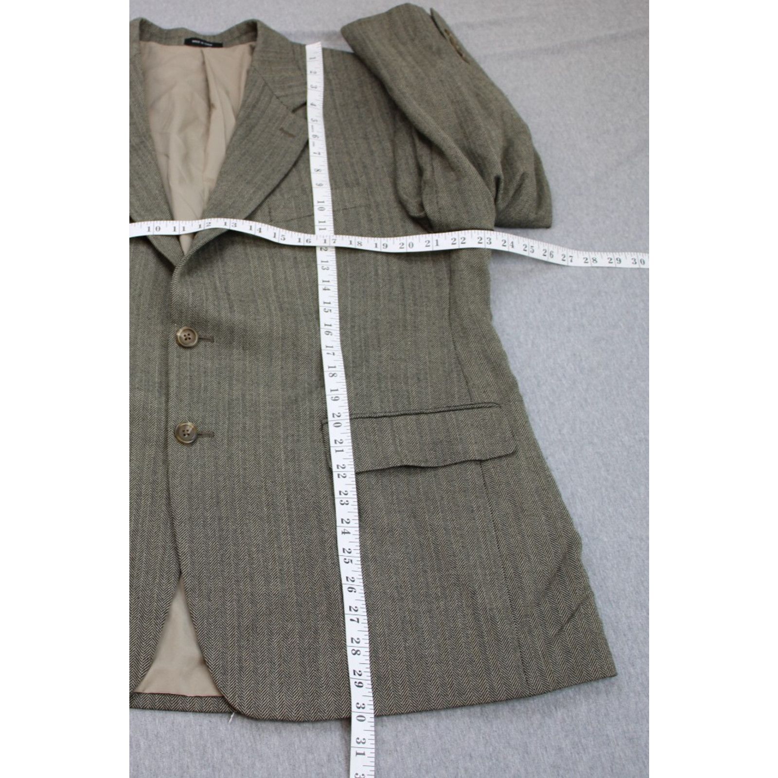 Lauren Ralph Lauren Lauren Ralph Lauren Blazer Mens 44S Herringbone 2 Button Size 44S - 11 Thumbnail