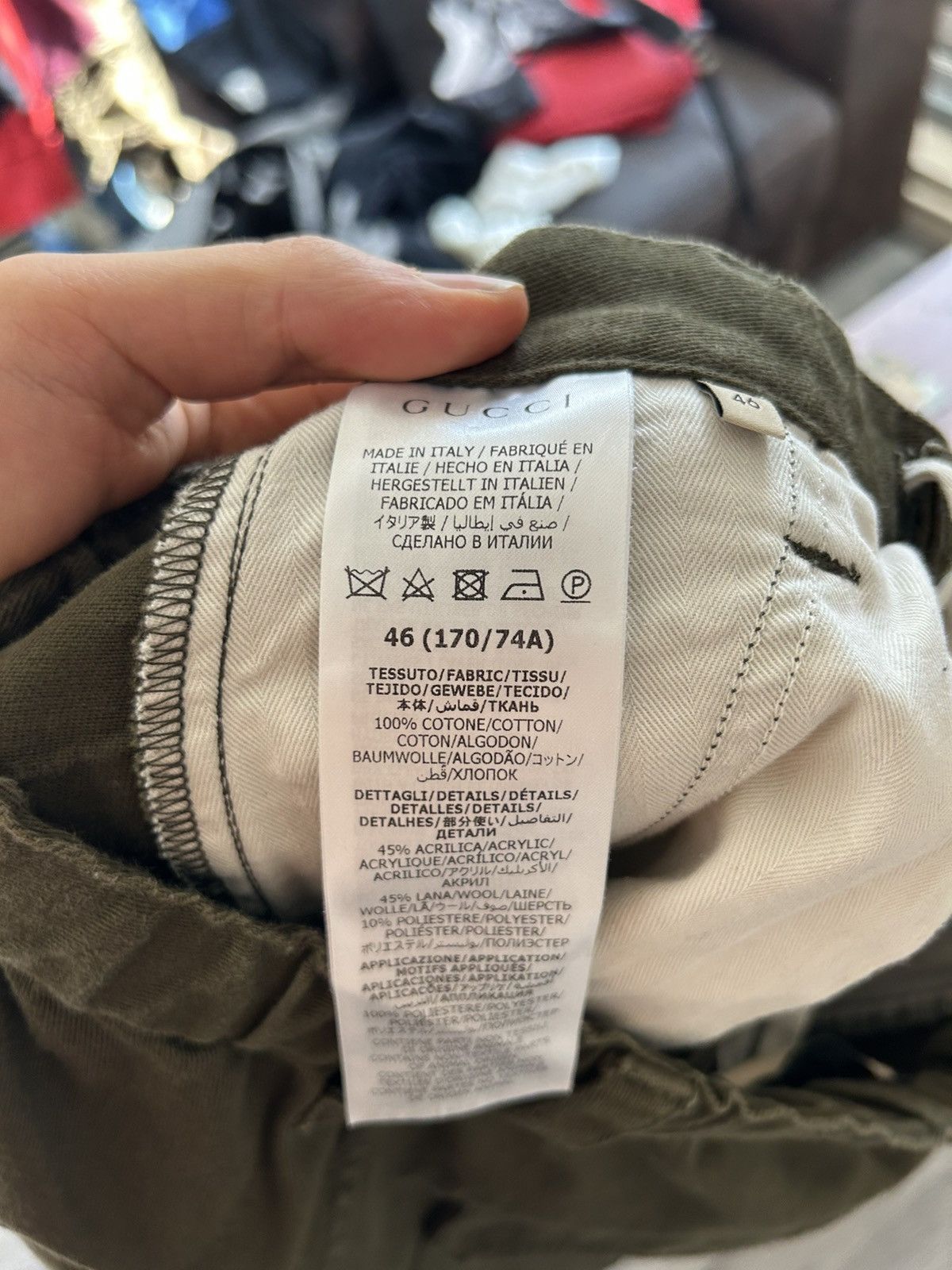 Gucci Side Stripe Pants with GG Logo Patch Size US 30 / EU 46 - 12 Thumbnail