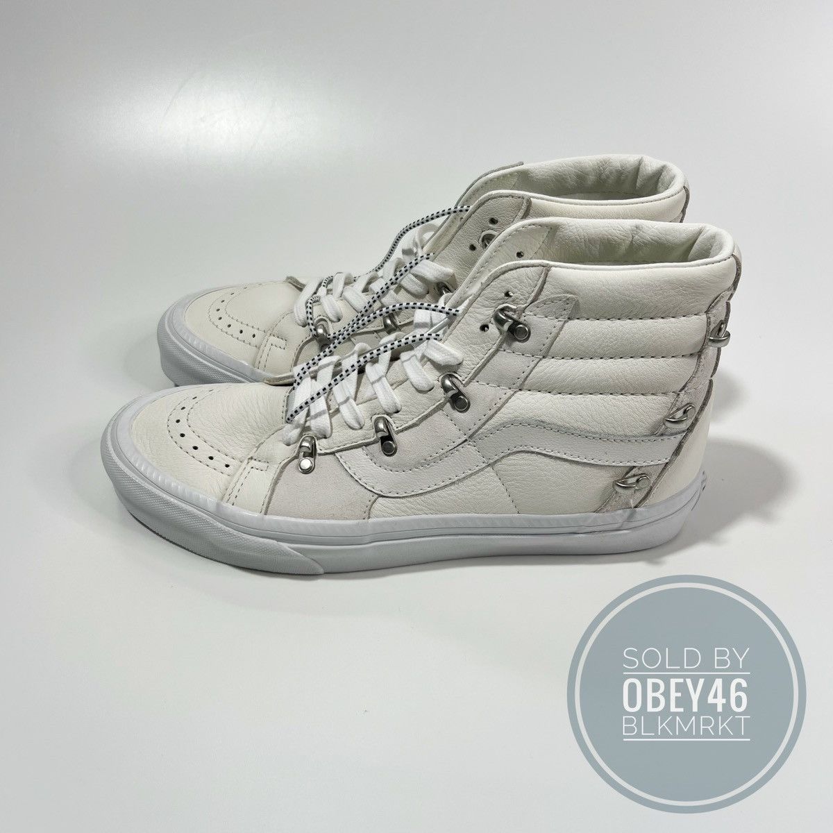 Vans Vans Sk8-Hi Echo DX Off White/White 9 Size US 9 / EU 42 - 1 Thumbnail
