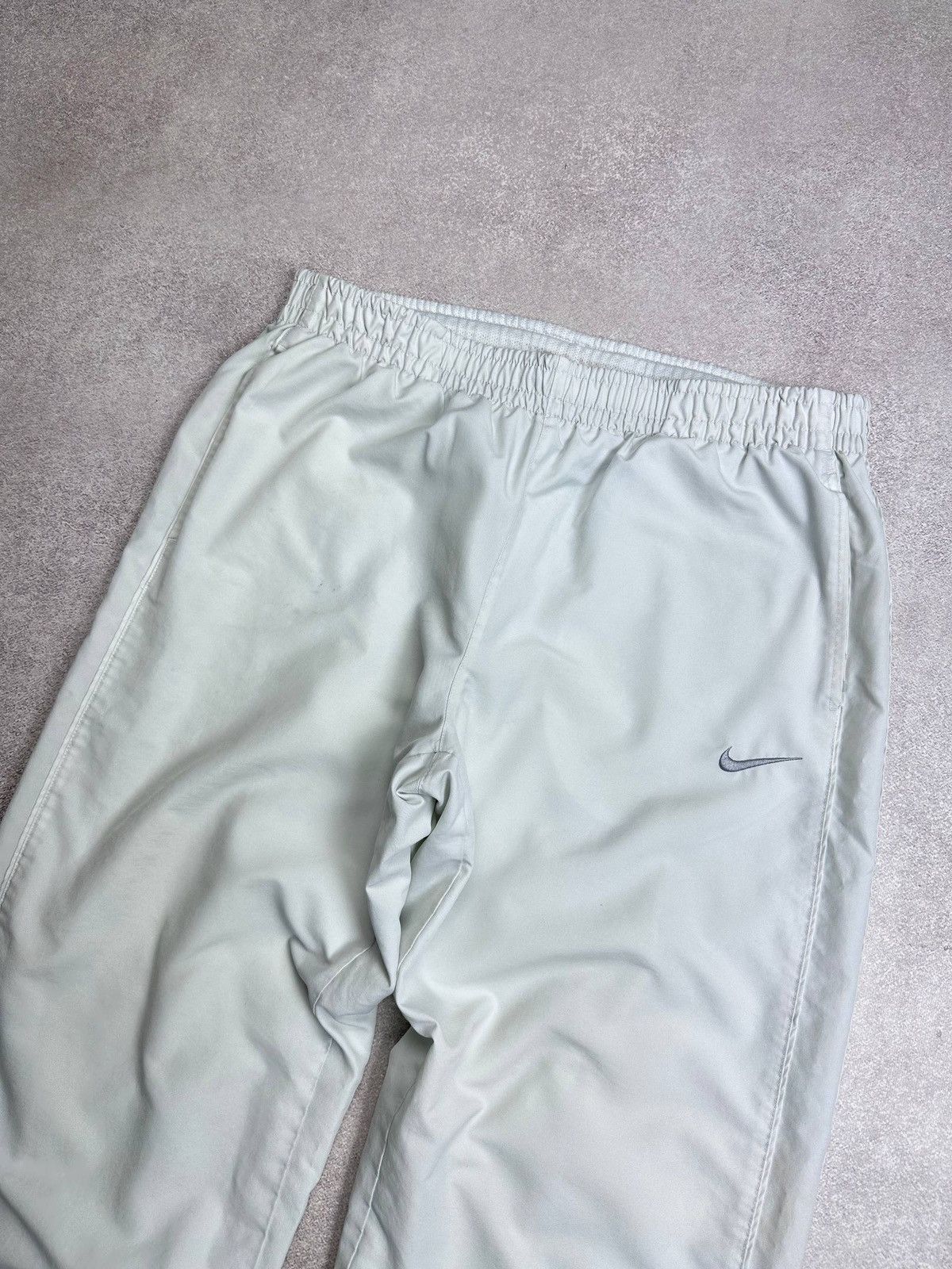 Nike Vintage Nike Tn Skepta Style White Baggy Track Pants L Size US 34 / EU 50 - 3 Thumbnail