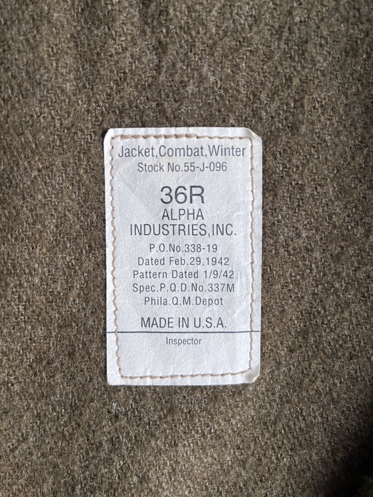 Alpha Industries Alpha Industries 1940s Model Tanker Jacket Made in USA Size US S / EU 44-46 / 1 - 6 Thumbnail