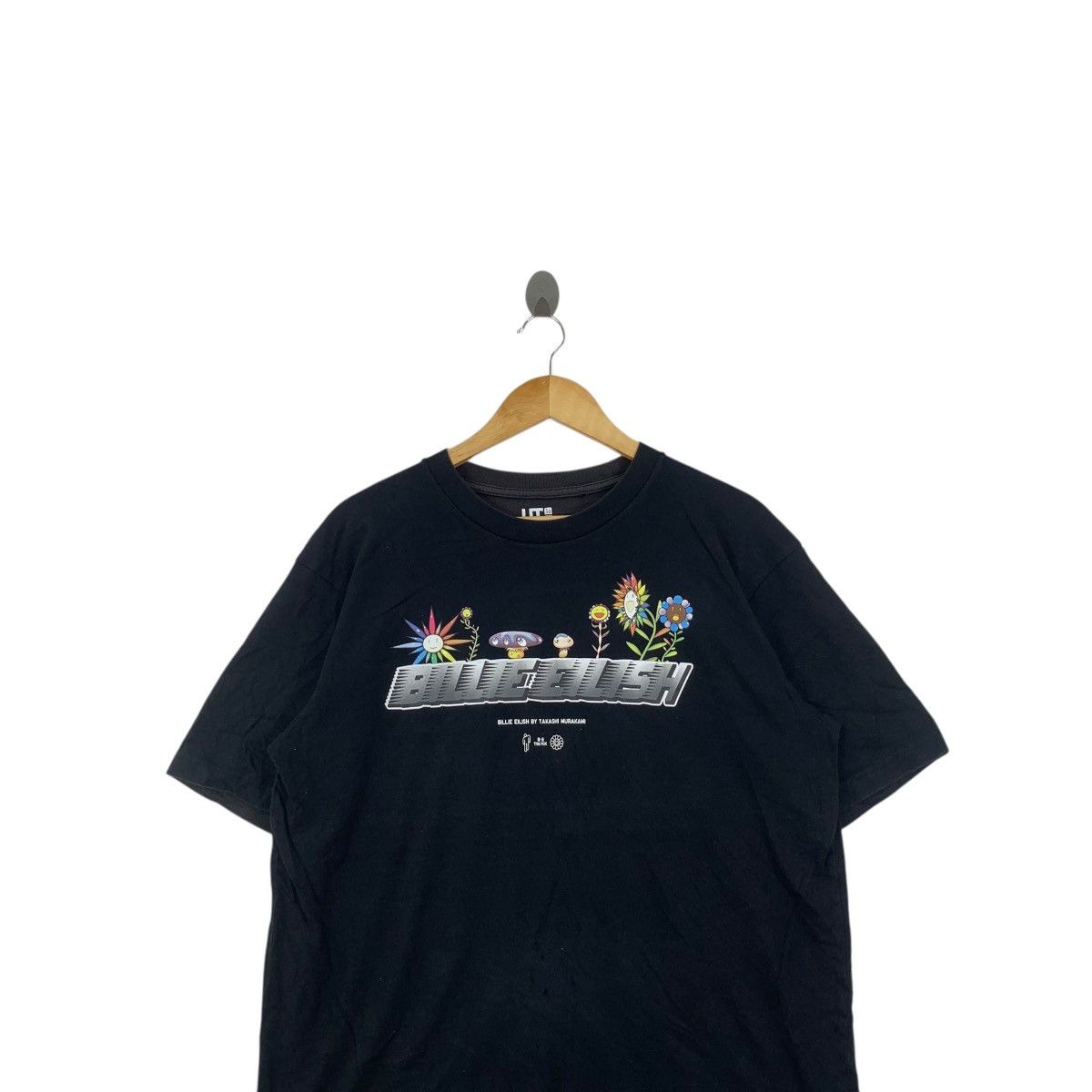 Uniqlo TAKASHI MURAKAMI x UNIQLO x BILLIE EILISH Baggy Tee Shirt Size L / US 10 / IT 46 - 2 Thumbnail