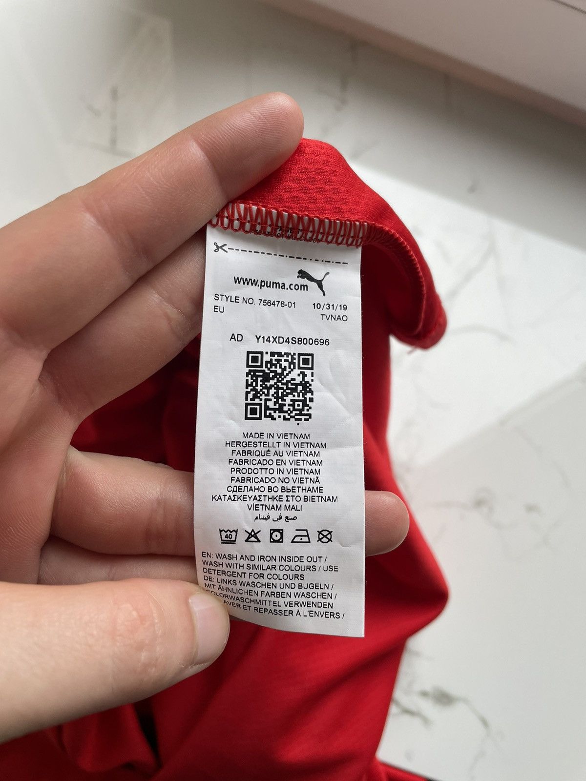 Puma Switzerland 2020-22 Puma home shirt football jersey Size US XL / EU 56 / 4 - 6 Thumbnail