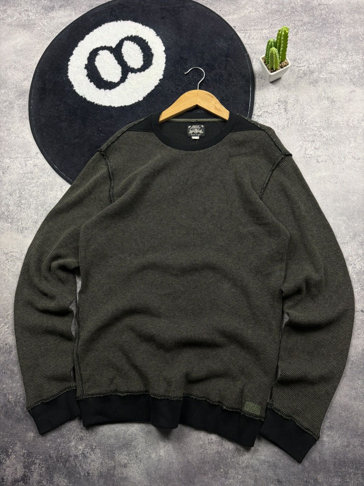 Diesel DIESEL Industry Avantgarde Streetwear Knitted Sweater Rare Size US L / EU 52-54 / 3 - 1 Thumbnail