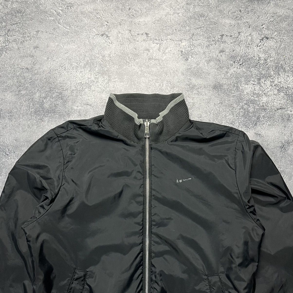 Nike × Vintage Vintage Nike Athletic Dept Double Sided Zip Jacket Big Logo Size S / US 4 / IT 40 - 2 Thumbnail