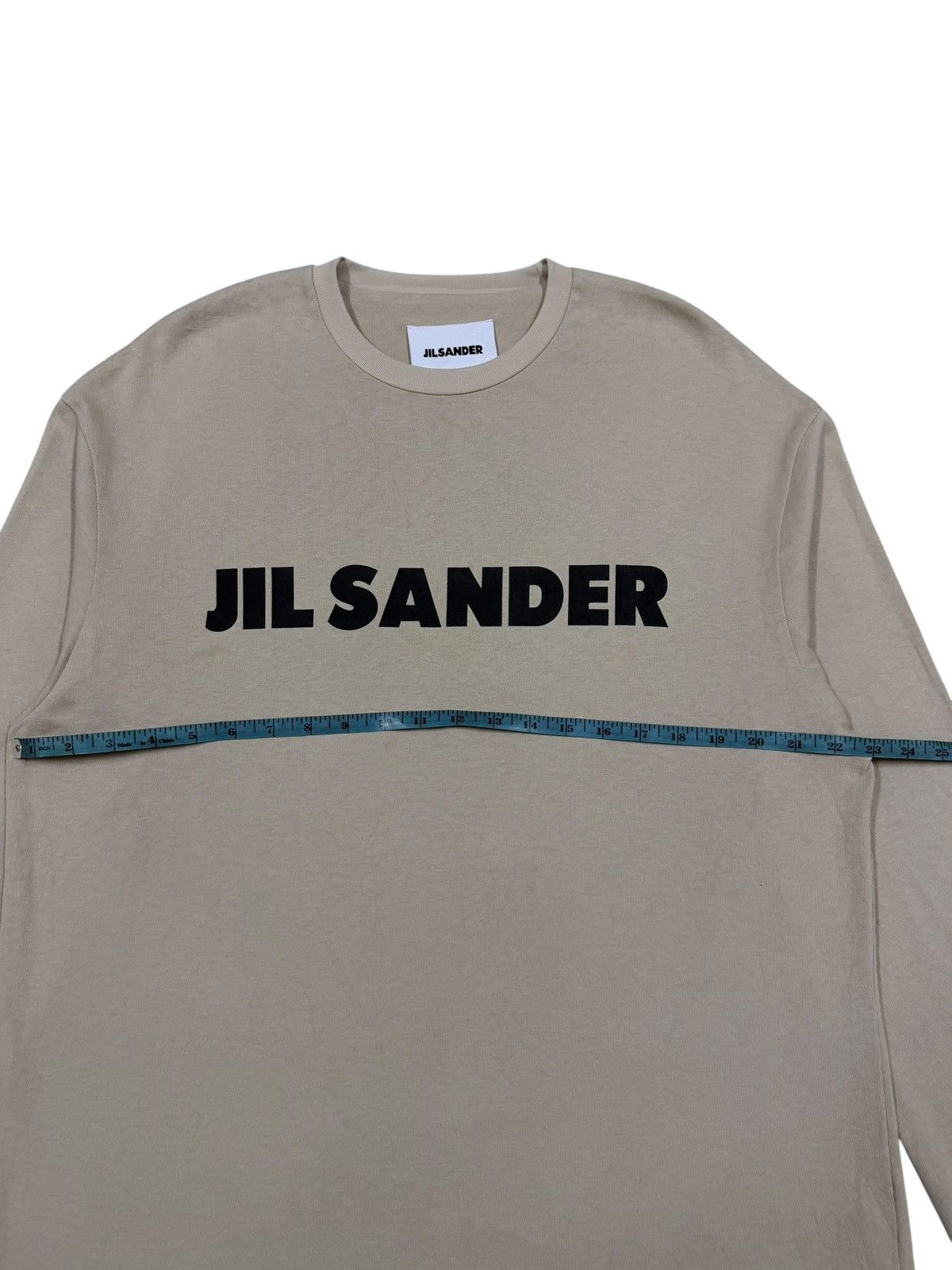 Jil Sander Authentic✅Jil Sander Longsleeve Logo Tee Size US M / EU 48-50 / 2 - 17 Thumbnail