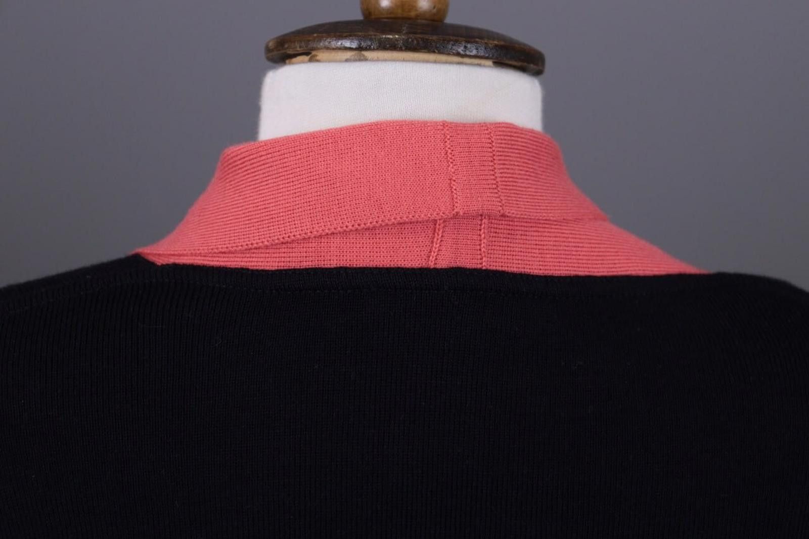 Escada Escada Margaretha Ley Black Pink Lagenlook Cardigan Size 38 Size M / US 6-8 / IT 42-44 - 12 Thumbnail