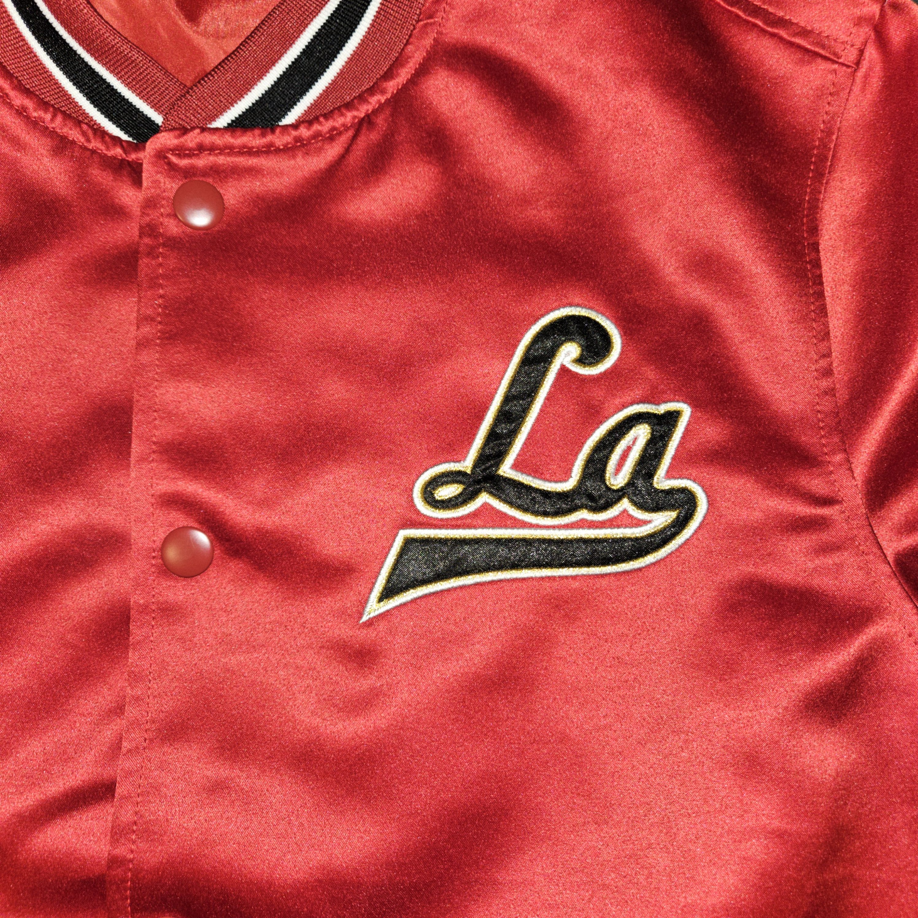 LA BREA リボンテープジャケット 赤
