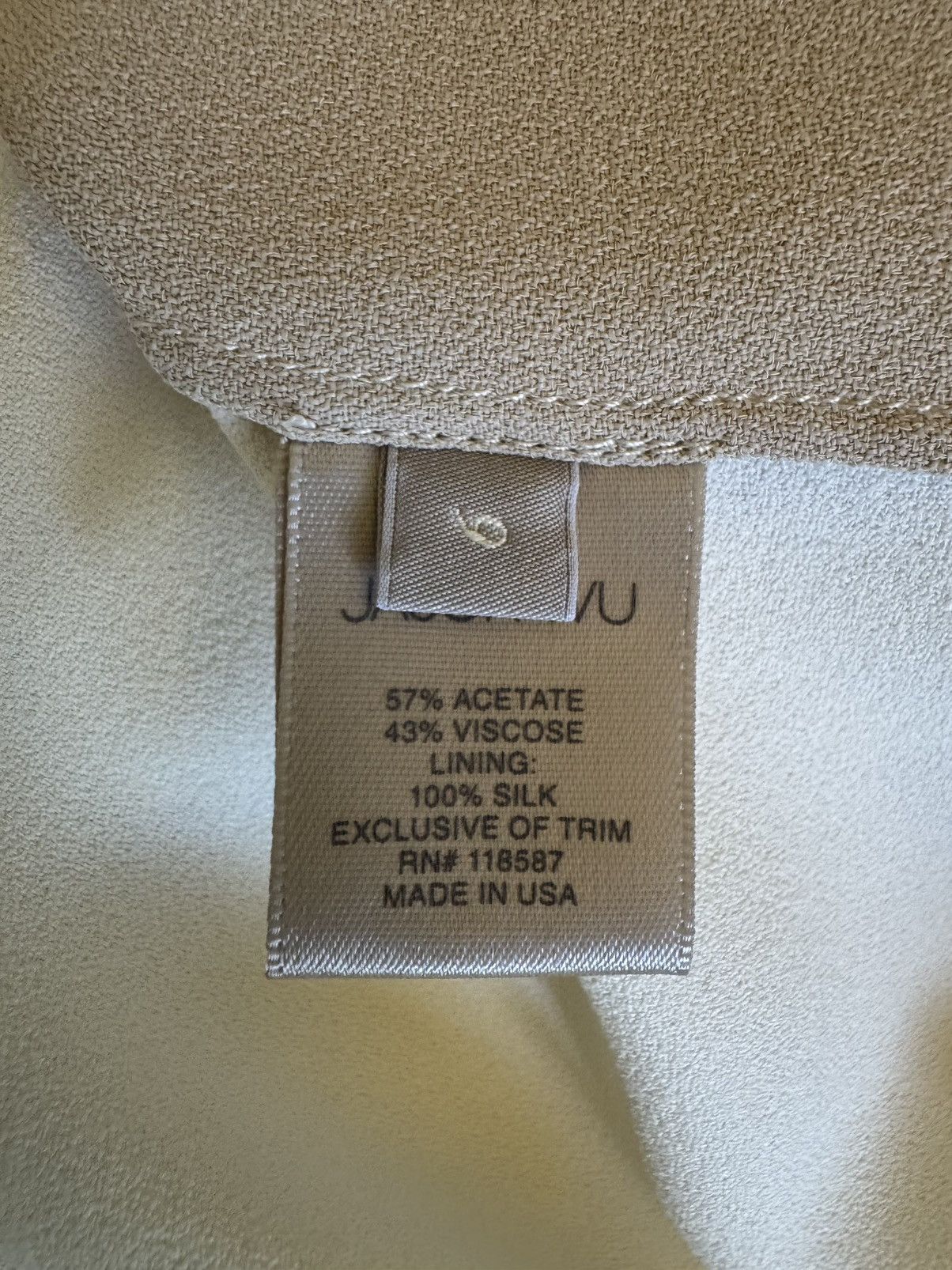 Jason Wu JASON WU Ivory/Beige Beaded Top 6 Size M / US 6-8 / IT 42-44 - 6 Thumbnail