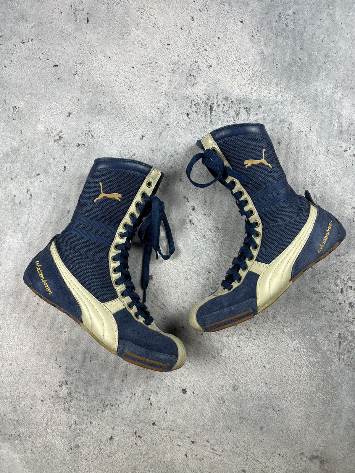 Puma Vintage puma schattenboxen y2k boots Size US 8 / IT 38 - 1 Thumbnail