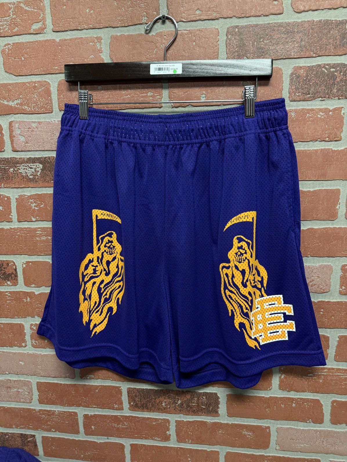 Eric Emanuel × Warren Lotas Eric Emanuel x Warren Lotas Mesh Shorts Purple Size XXL Size US 32 / EU 48 - 2 Thumbnail