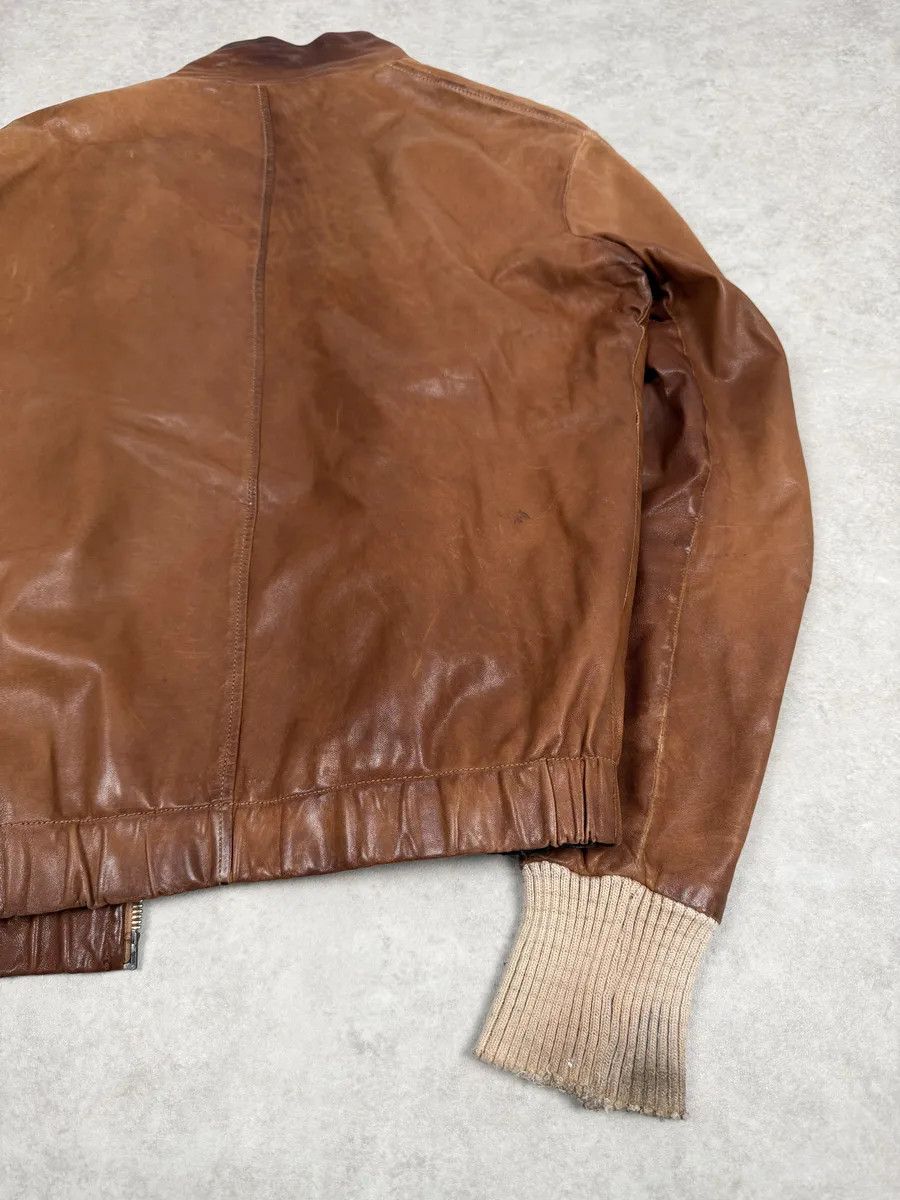 Giorgio Brato 2000s Giorgio Brato Brown Leather Jacket Size US M / EU 48-50 / 2 - 4 Thumbnail