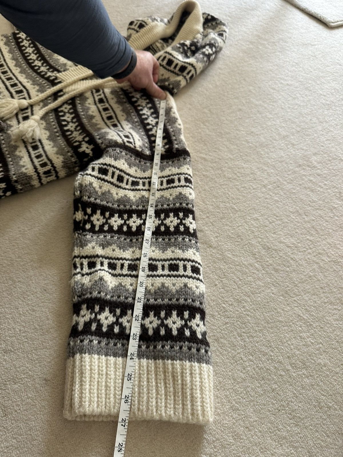 Celine FW21 $1350 OVERSIZED SHETLAND BAJA PULLOVER Hoodie Hedi M Size US M / EU 48-50 / 2 - 13 Thumbnail