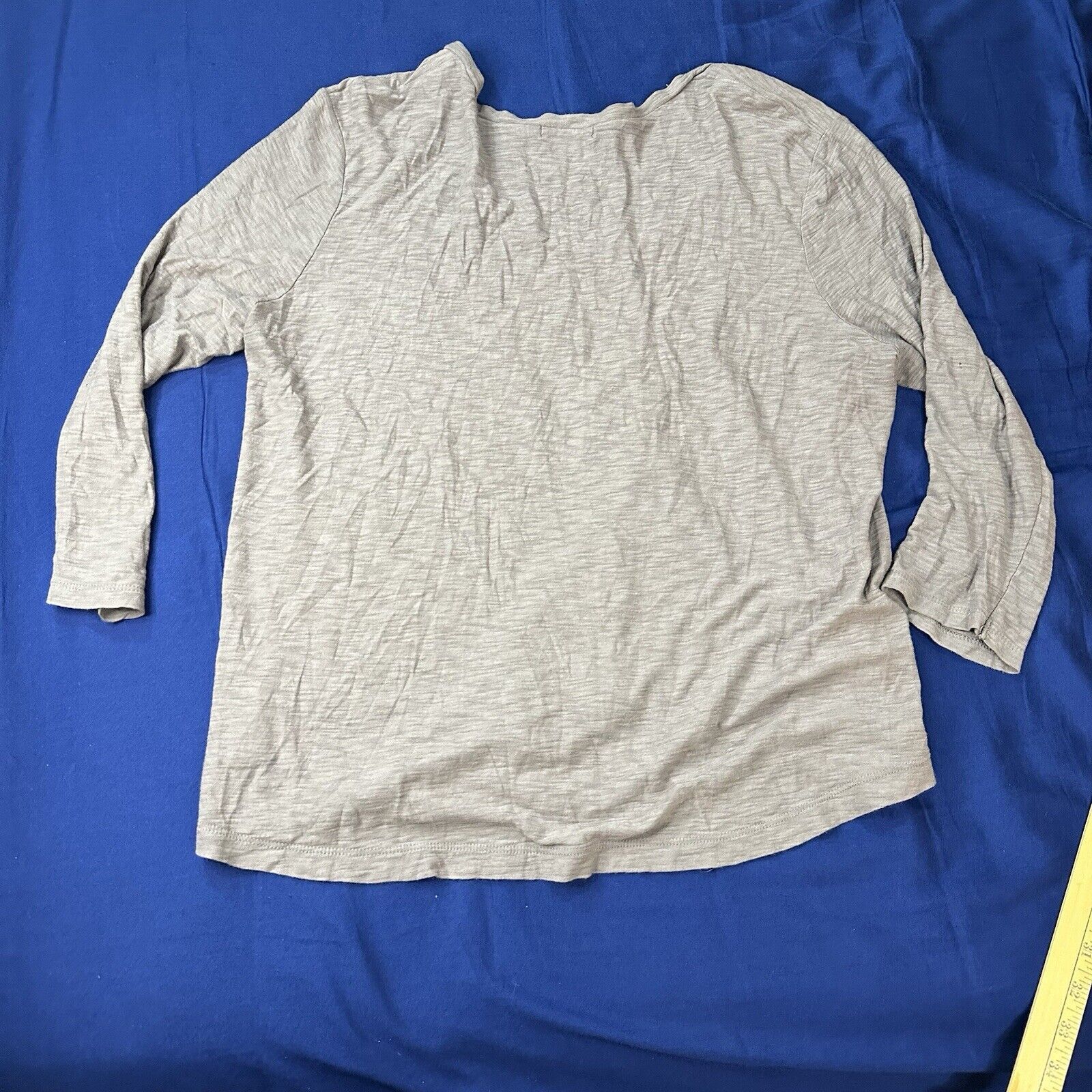 James Perse Standard James Peres Blouse Top Modal Blend Long Sleeve Size S / US 4 / IT 40 - 8 Thumbnail