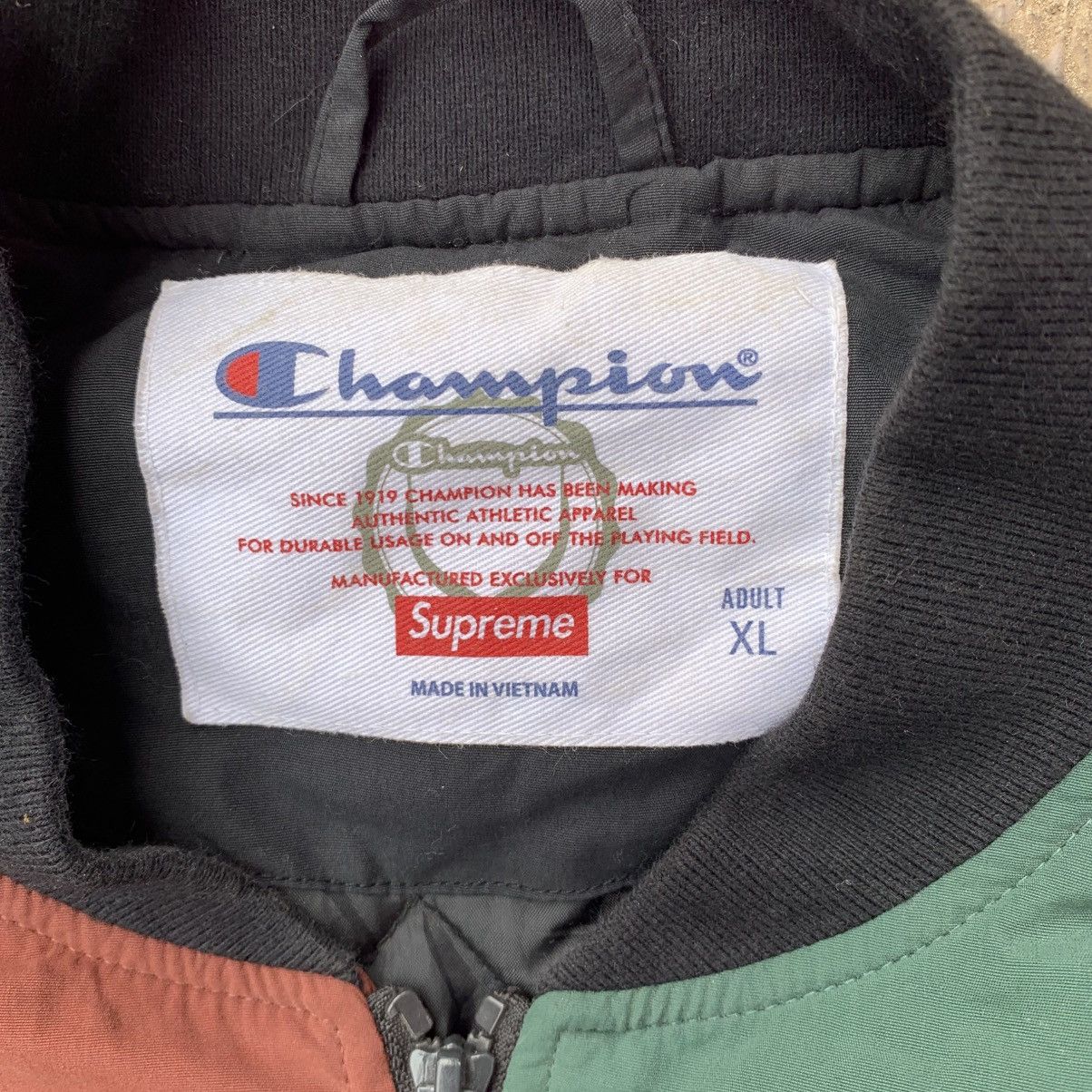 Champion × Supreme Supreme x Champion ‘017 Colour Blocked Jacket Size US XL / EU 56 / 4 - 7 Thumbnail