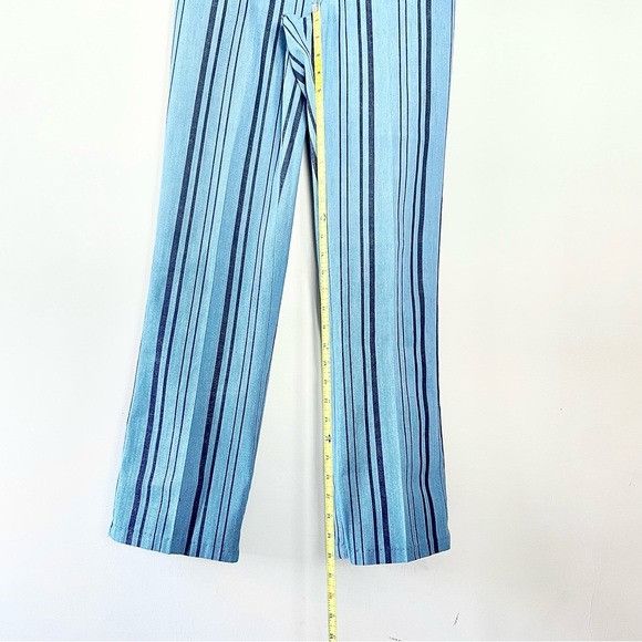 Vintage Unisex Rare Vintage 70’s Railroad Stripe High Waisted Pants Size 29" - 8 Thumbnail