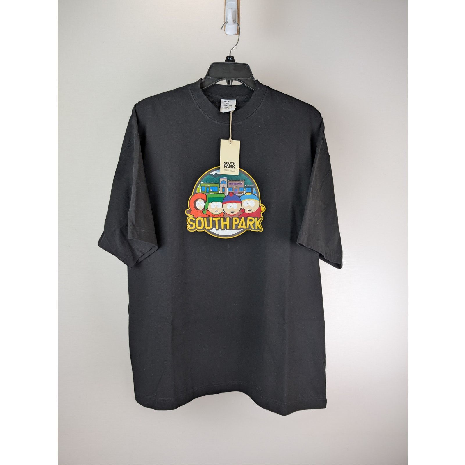 Vetements o1rshd1 South Park oversized T-shirt in Black Size US S / EU 44-46 / 1 - 8 Thumbnail