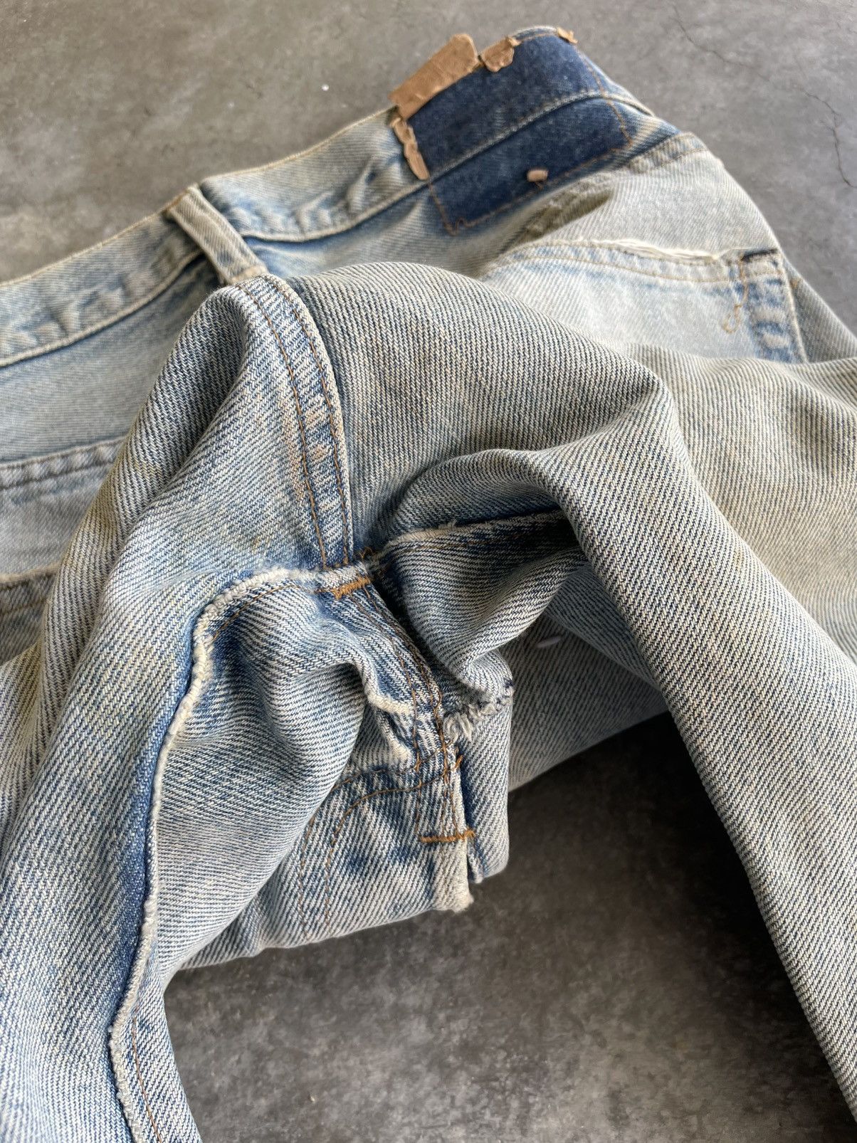 Levi's VTG 80s Levi's 501 Redline #524 #boro Size US 30 / EU 46 - 16 Thumbnail