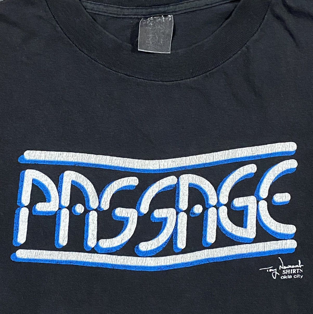 Band Tees VINTAGE 80S THE PASSAGE BAND TEE Size US M / EU 48-50 / 2 - 3 Thumbnail