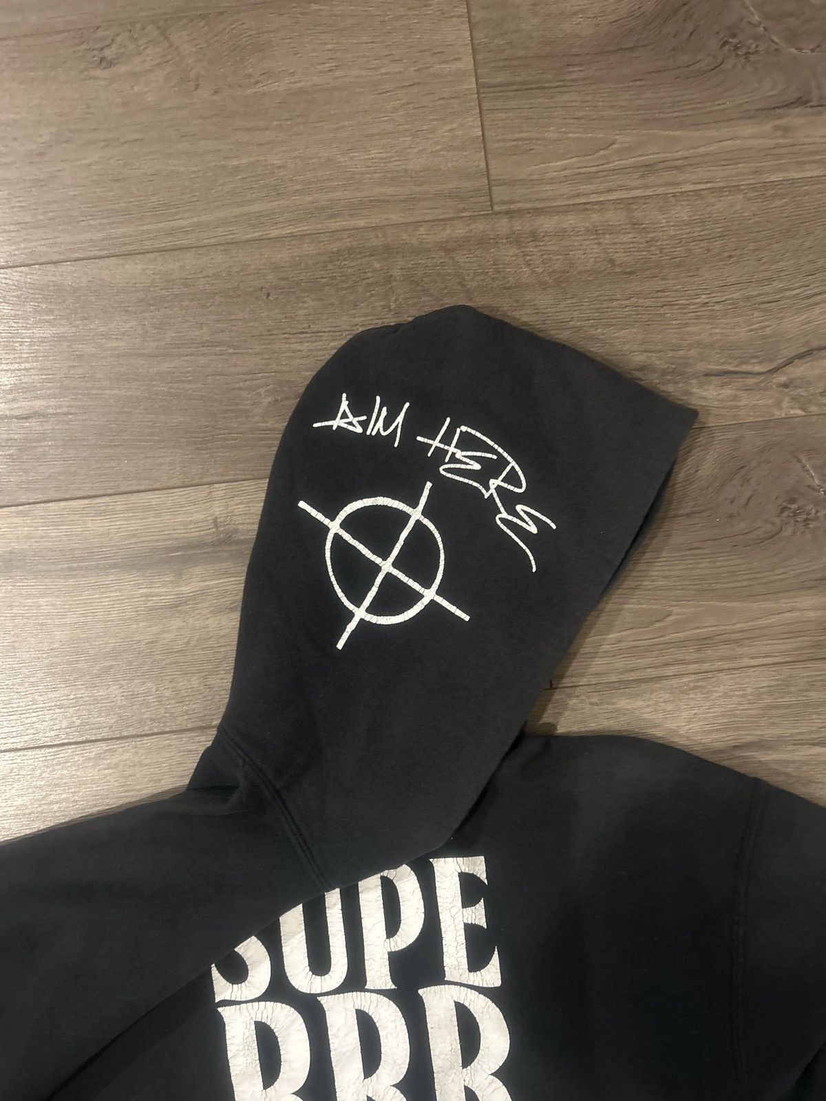 Superrradical Superrradical Aim Here Black Hoodie Size US S / EU 44-46 / 1 - 2 Thumbnail