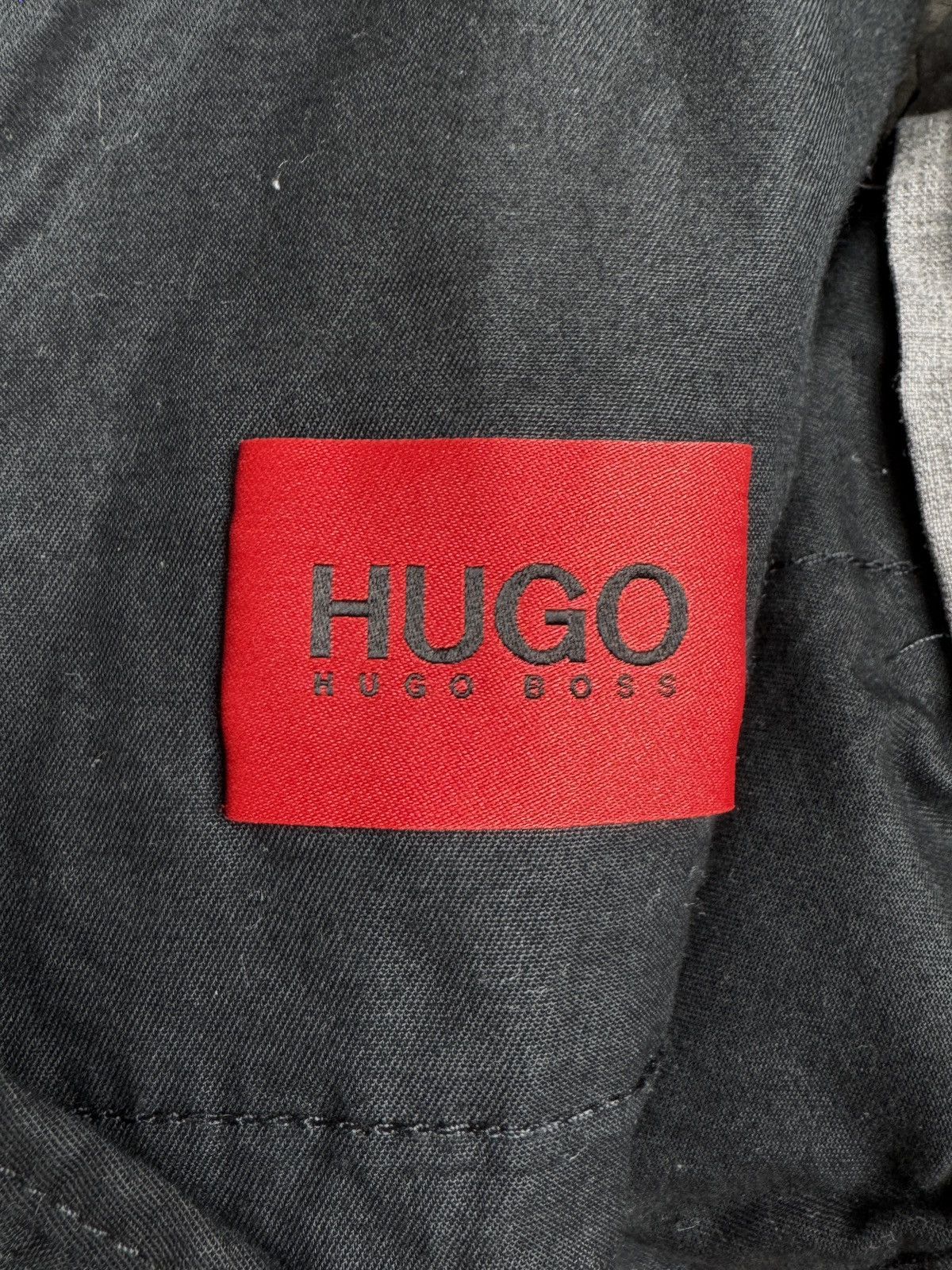 Hugo Boss HUGO BOSS PERFORMANCE Gray HOWARD Slim Fit Flat Front Pants Size US 34 / EU 50 - 9 Thumbnail