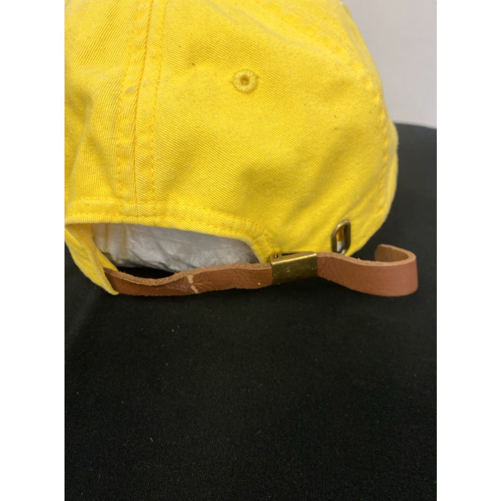 Logo 7 Rodeo Beach Baseball Cap Unisex One Size Yellow Embroidered Logo Adjustable Strap Size ONE SIZE - 4 Thumbnail