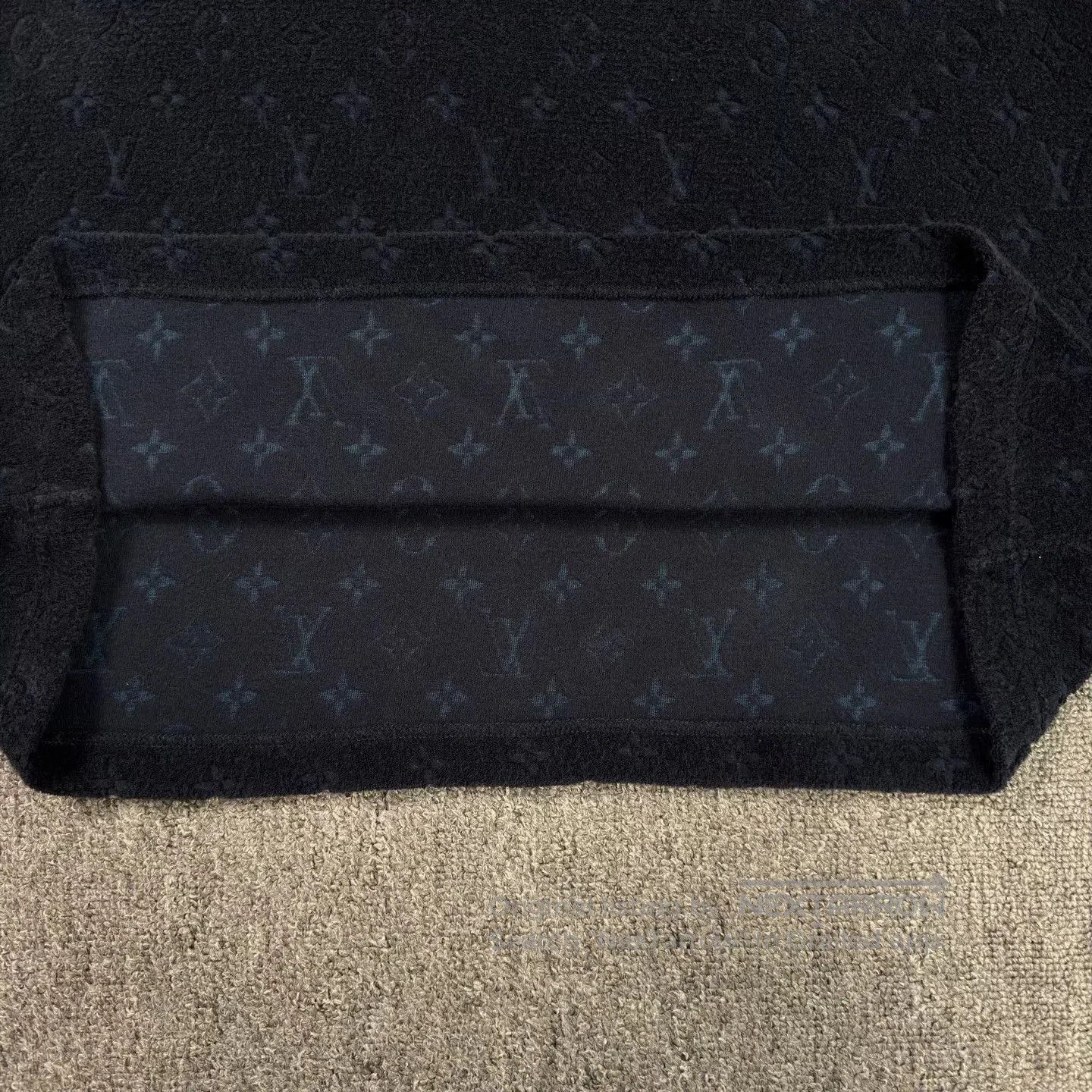 Louis Vuitton LV 25 Terry Cloth All-Over Print Navy Tee. Size US M / EU 48-50 / 2 - 5 Thumbnail