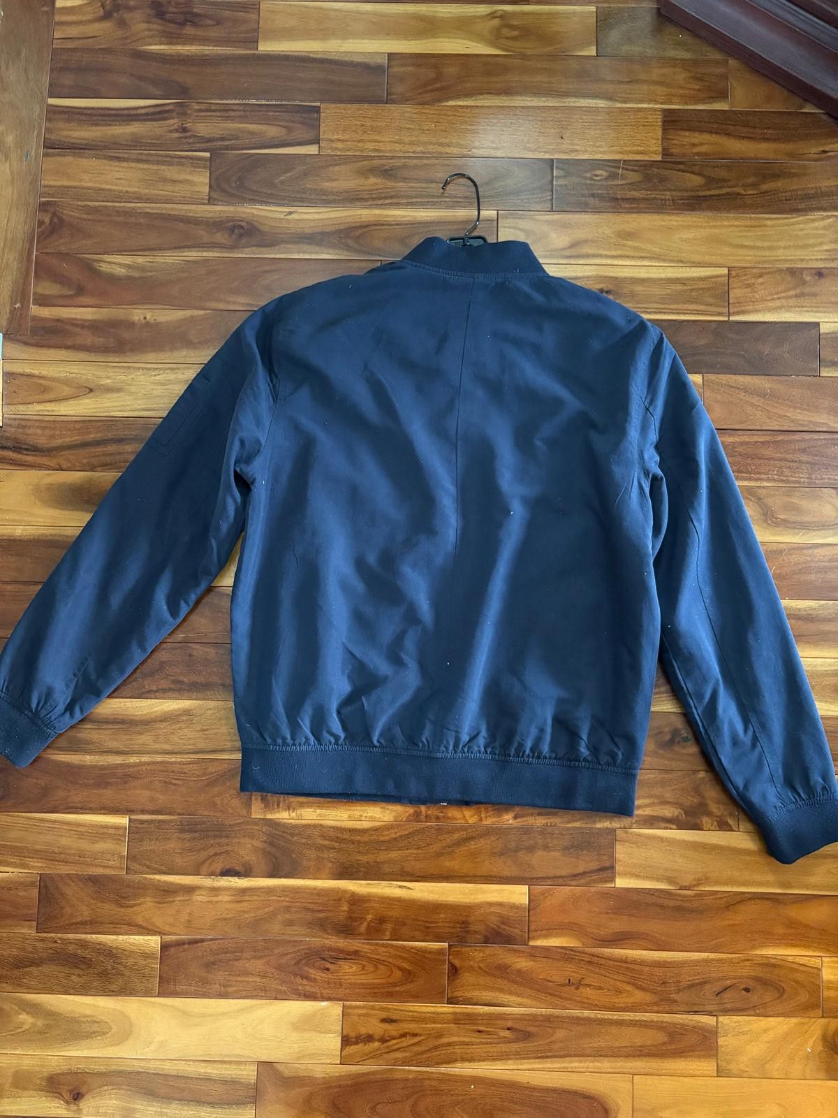 ONLY & SONS Only and Sons Bomber Jacket - Navy Size L Size US L / EU 52-54 / 3 - 2 Thumbnail