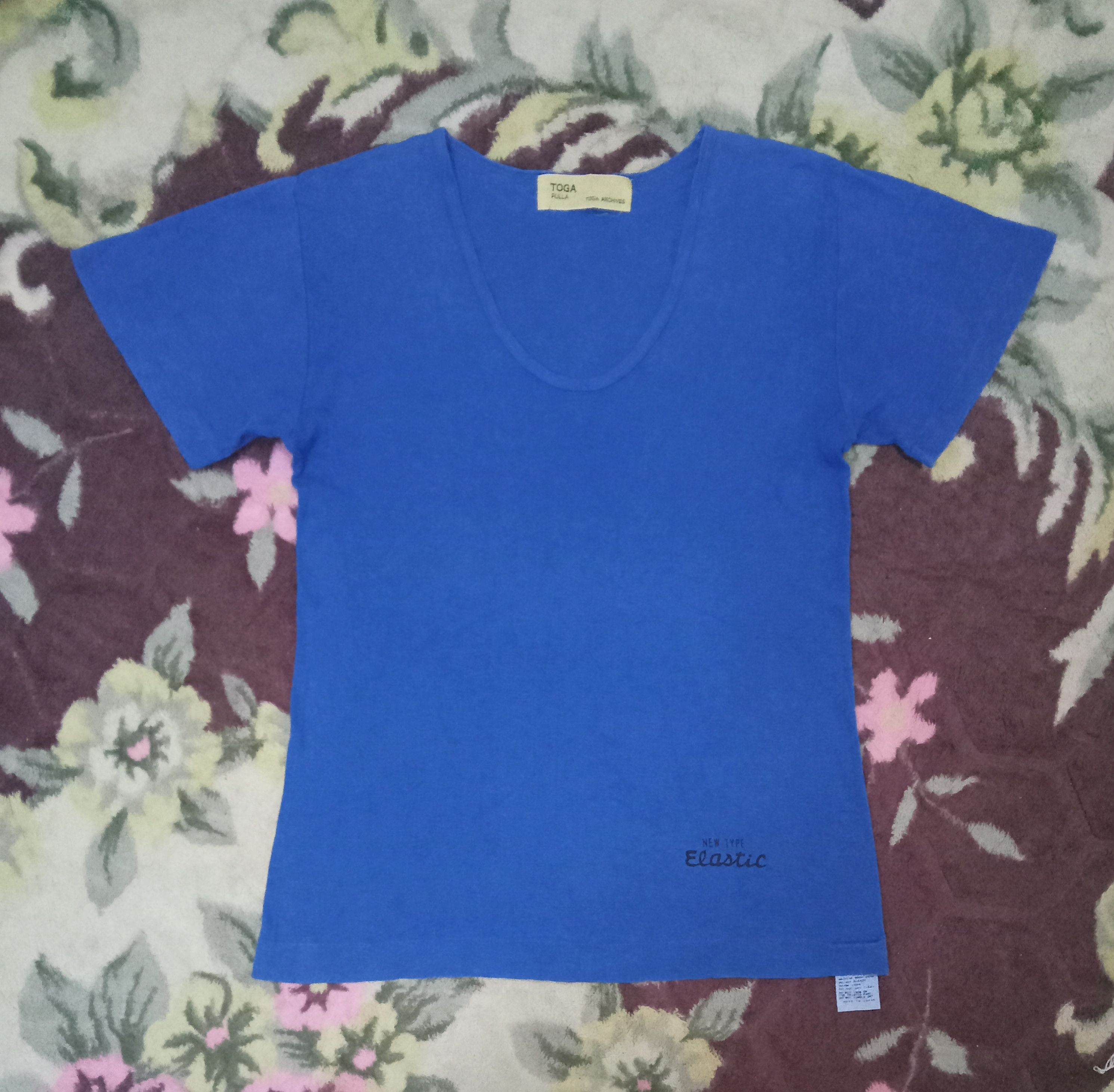Toga × Toga Pulla Toga Pulla Toga Archives New Type Elastic T Shirt Size 1 Size XS / US 0-2 / IT 36-38 - 1 Thumbnail