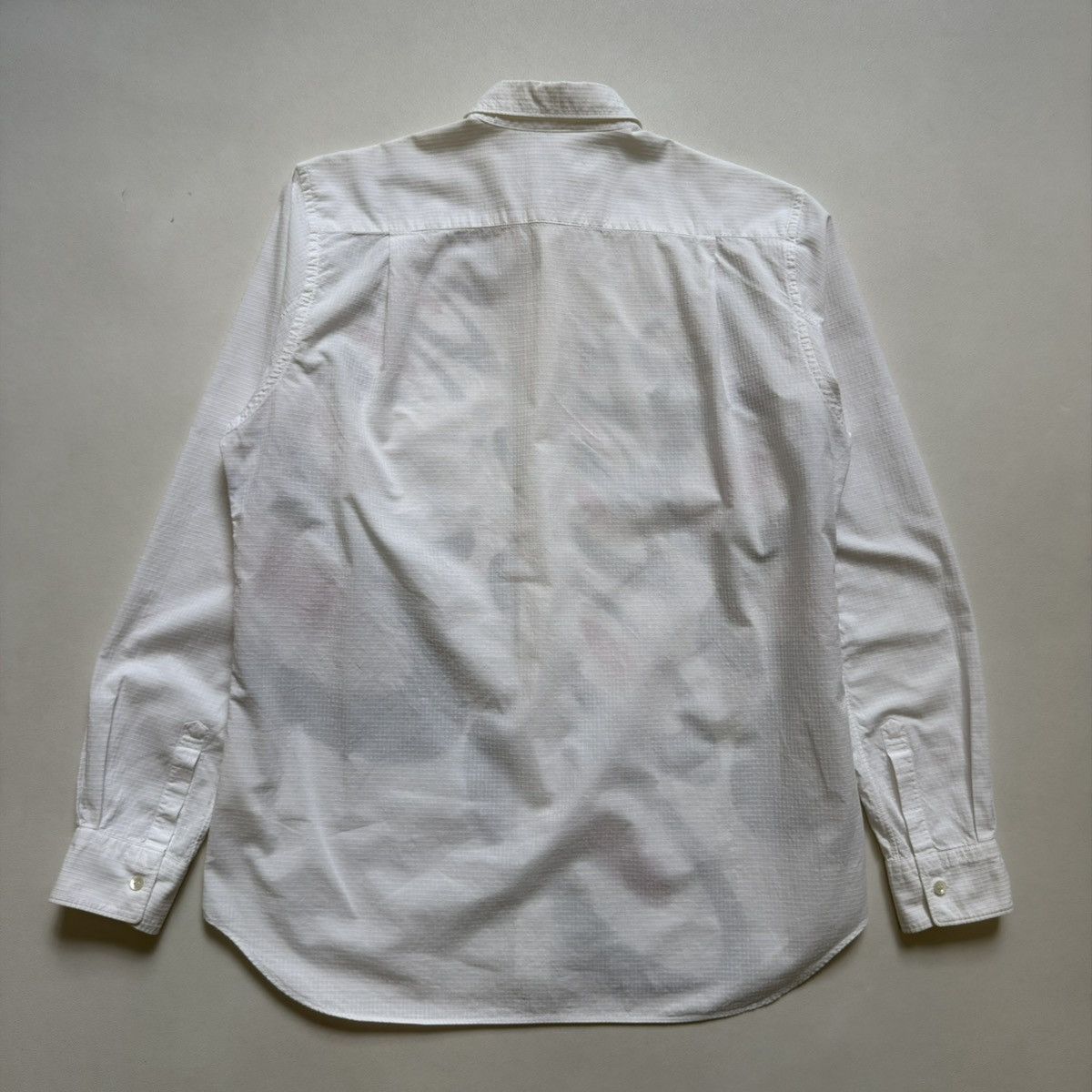 Comme des Garcons ‘Mod Target Print’ White Cotton Shirt Size US M / EU 48-50 / 2 - 14 Thumbnail