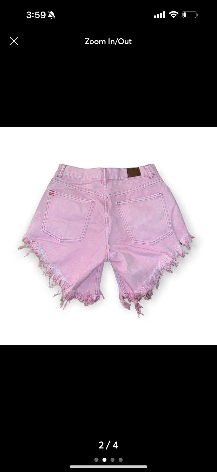 Urban Outfitters urban outfitters BDG pink shorts Size 25" / US 0 / IT 36 - 2 Thumbnail