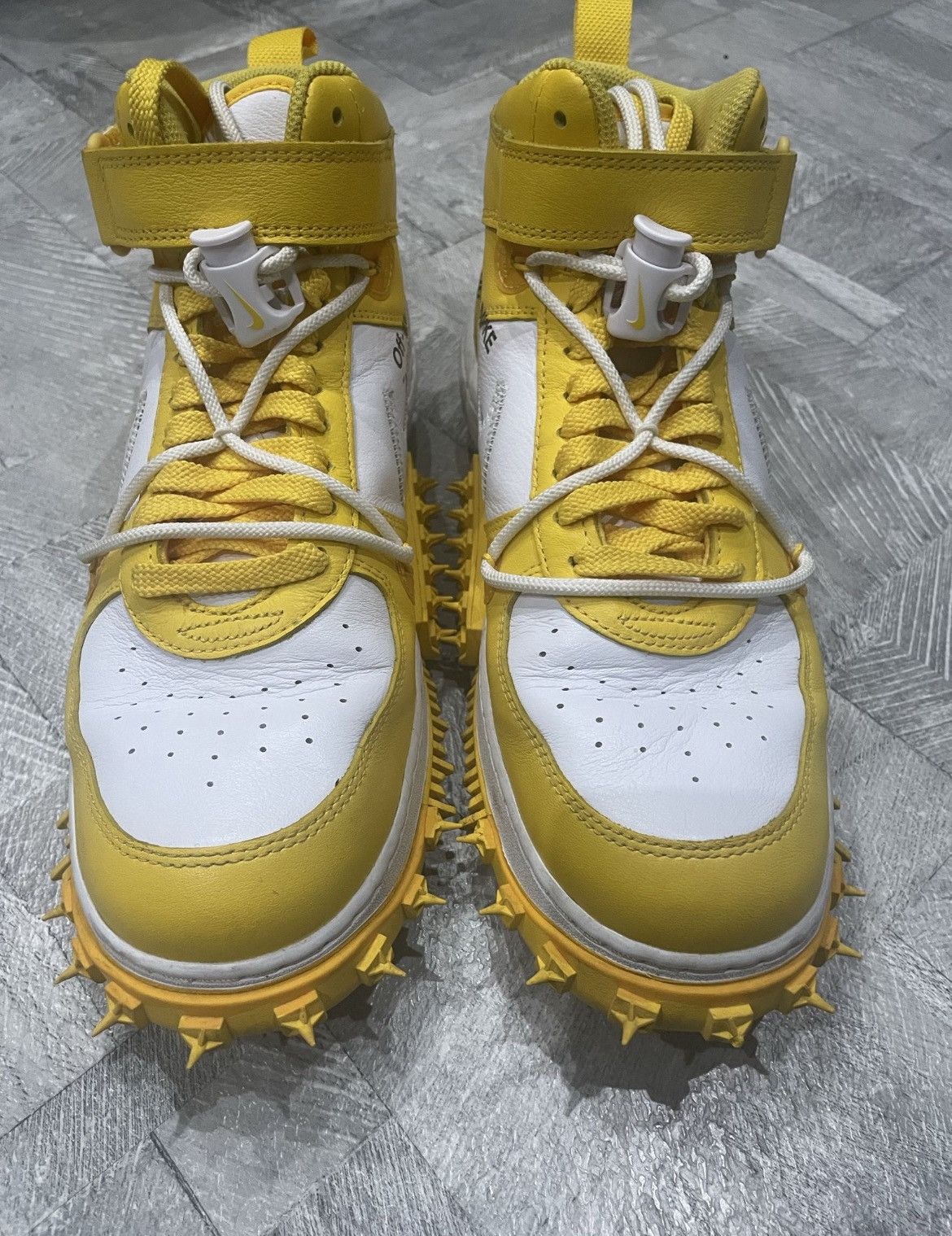 Nike × Off-White Nike off-white af1 mid shoes Size US 10 / EU 43 - 5 Thumbnail