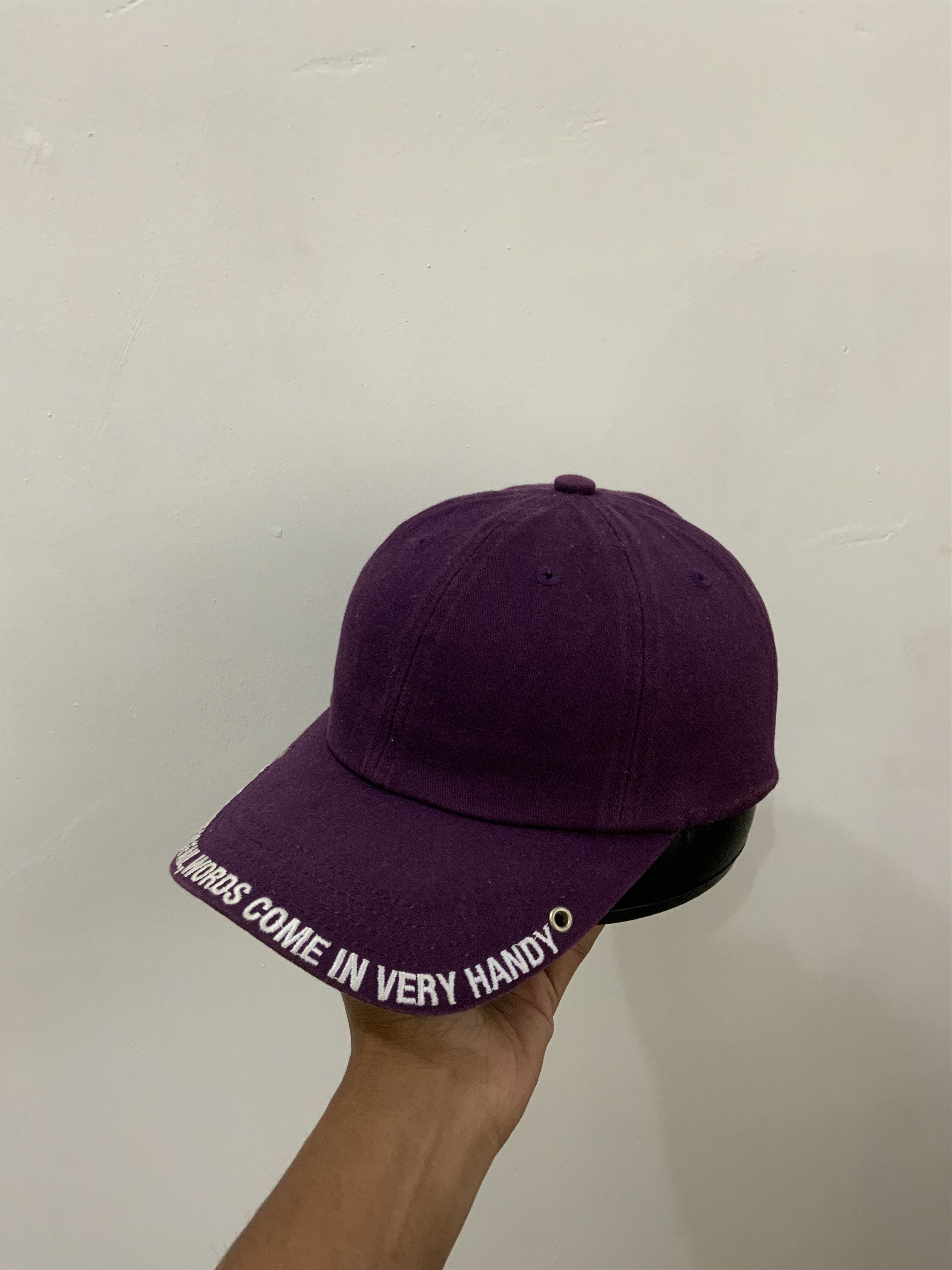 Japanese Brand When Ideas Fail Words Come Hat Cap Size ONE SIZE - 2 Thumbnail