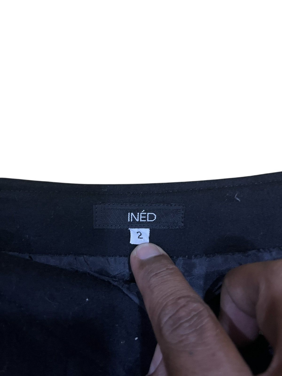 Yohji Yamamoto YOHJI YAMAMOTO INED SKIRT Size 27" / US 4 / IT 40 - 4 Thumbnail