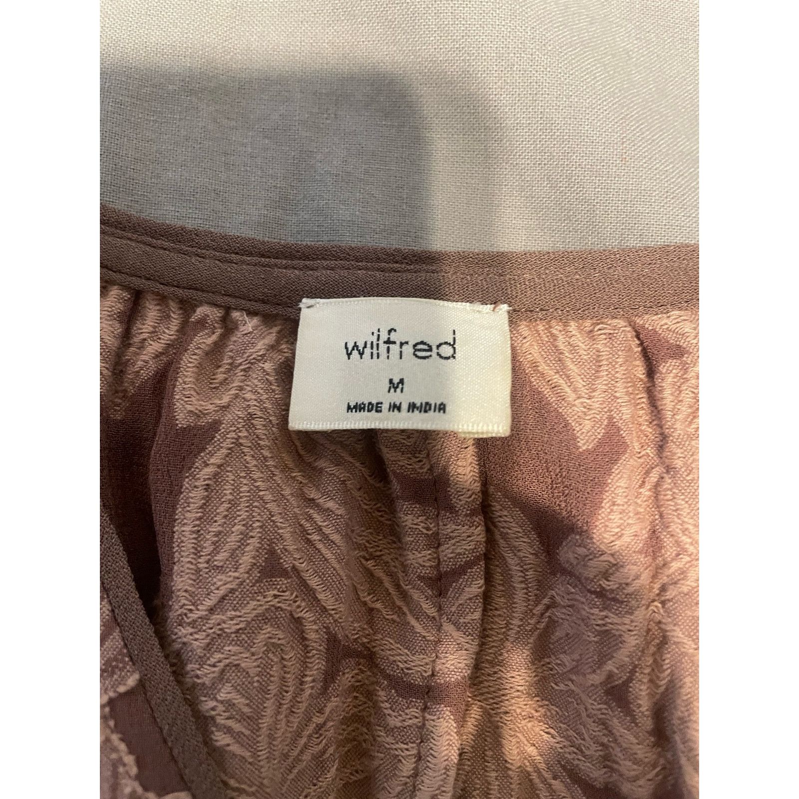 Anthropologie Wilfred - PEPLUM BLOUSE / Floral Print / size M Size M / US 6-8 / IT 42-44 - 6 Thumbnail