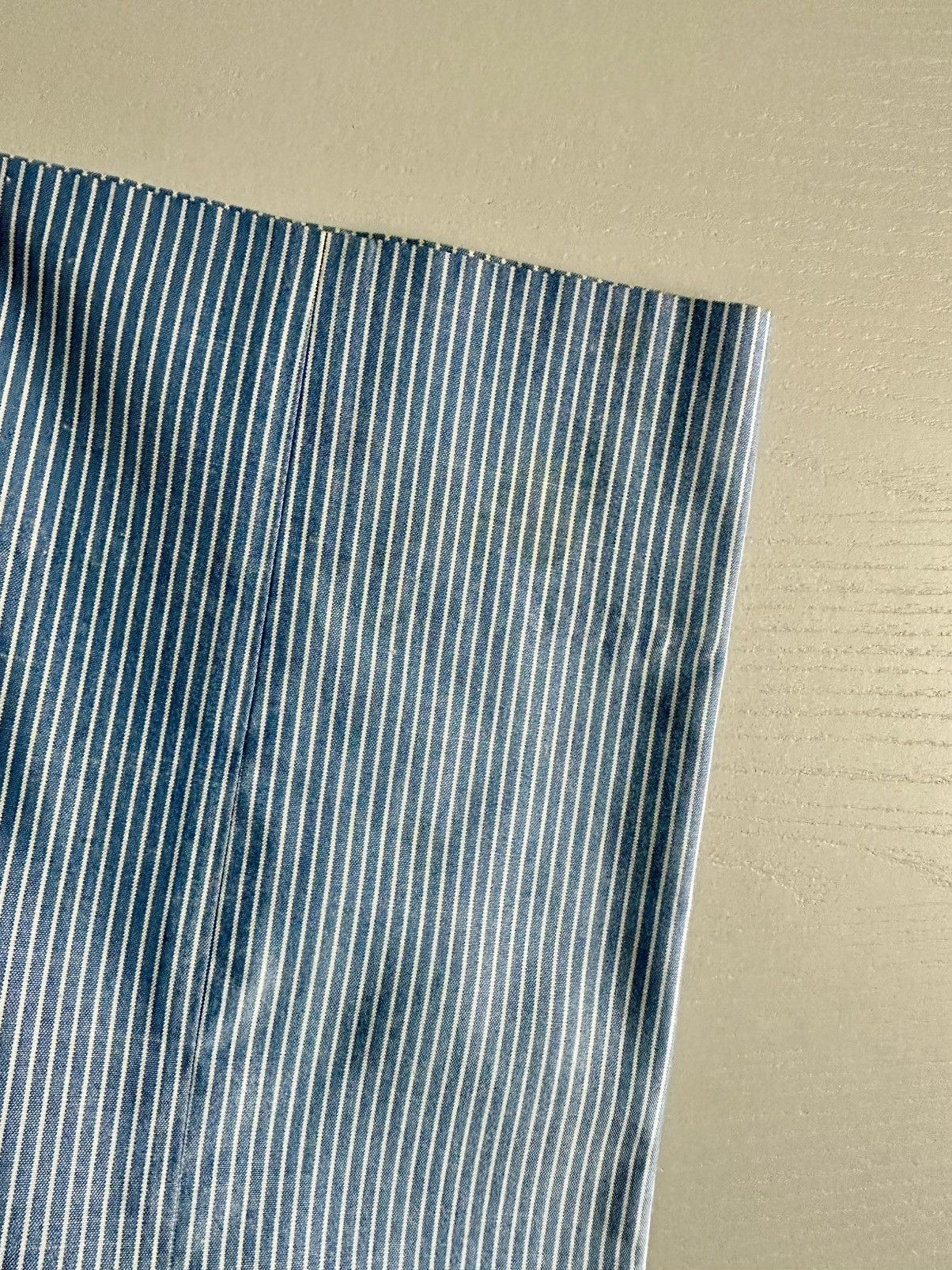 Dries Van Noten Blue Striped Silk Trousers Size US 32 / EU 48 - 6 Thumbnail