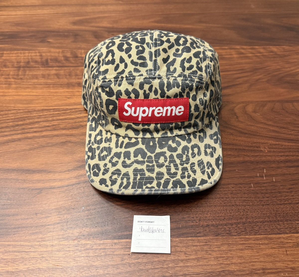 Supreme Leopard Camp Cap | Grailed
