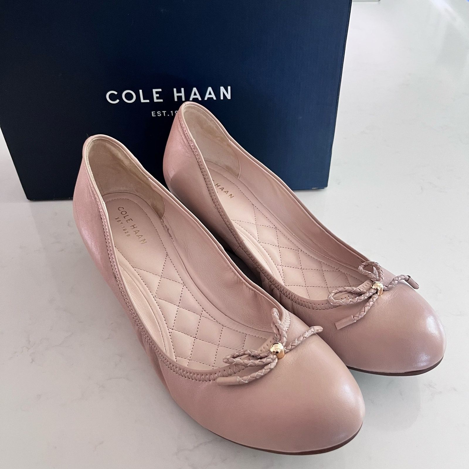 Cole Haan Cole Haan Women's Tali Grand Lace Wedge Pump Maple Sugar Size US 10 / IT 40 - 1 Thumbnail
