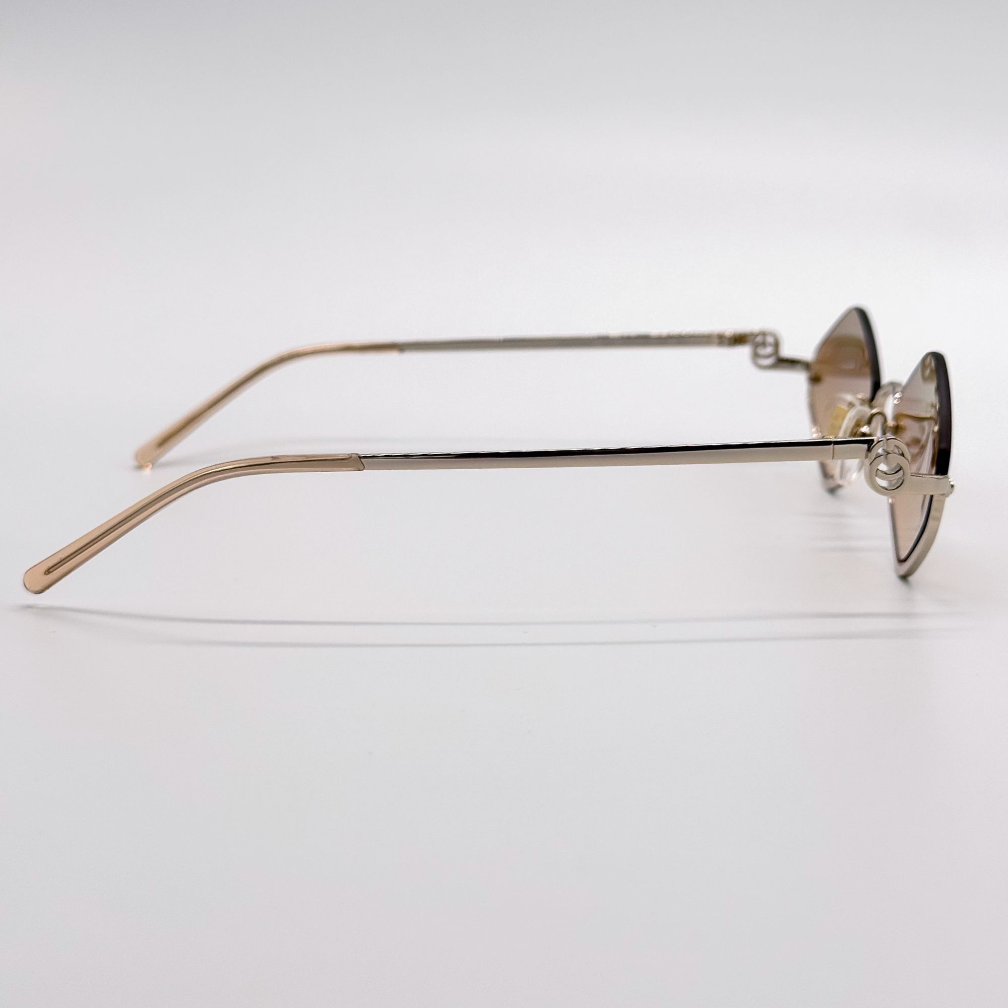 Gucci NEW GUCCI SUNGLASSES GOLD WOMEN GEOMETRIC EYEWEAR GUCCI GG16 Size ONE SIZE - 6 Thumbnail